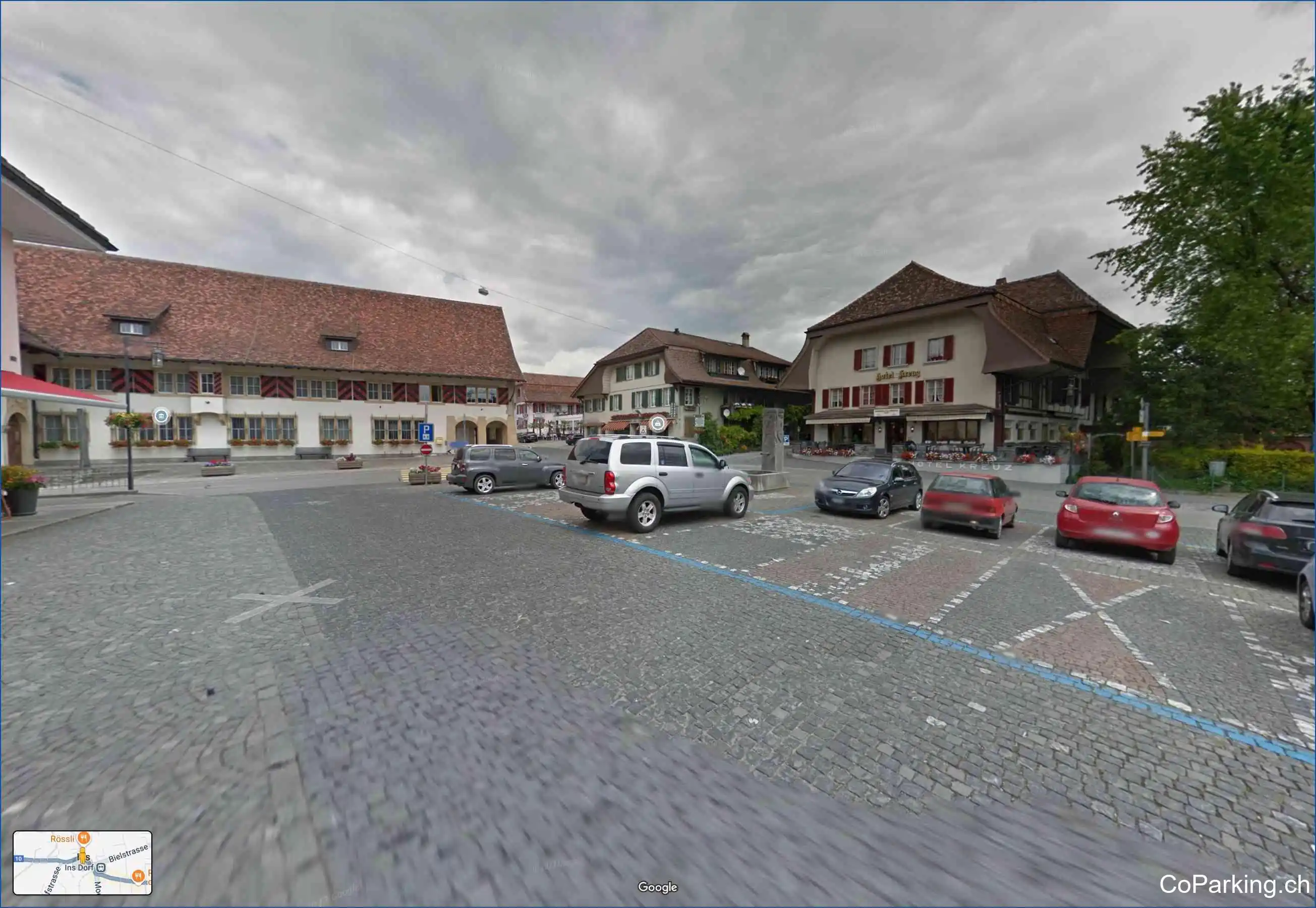 Parking Dorfplatz, Dorfplatz, Ins, 3232