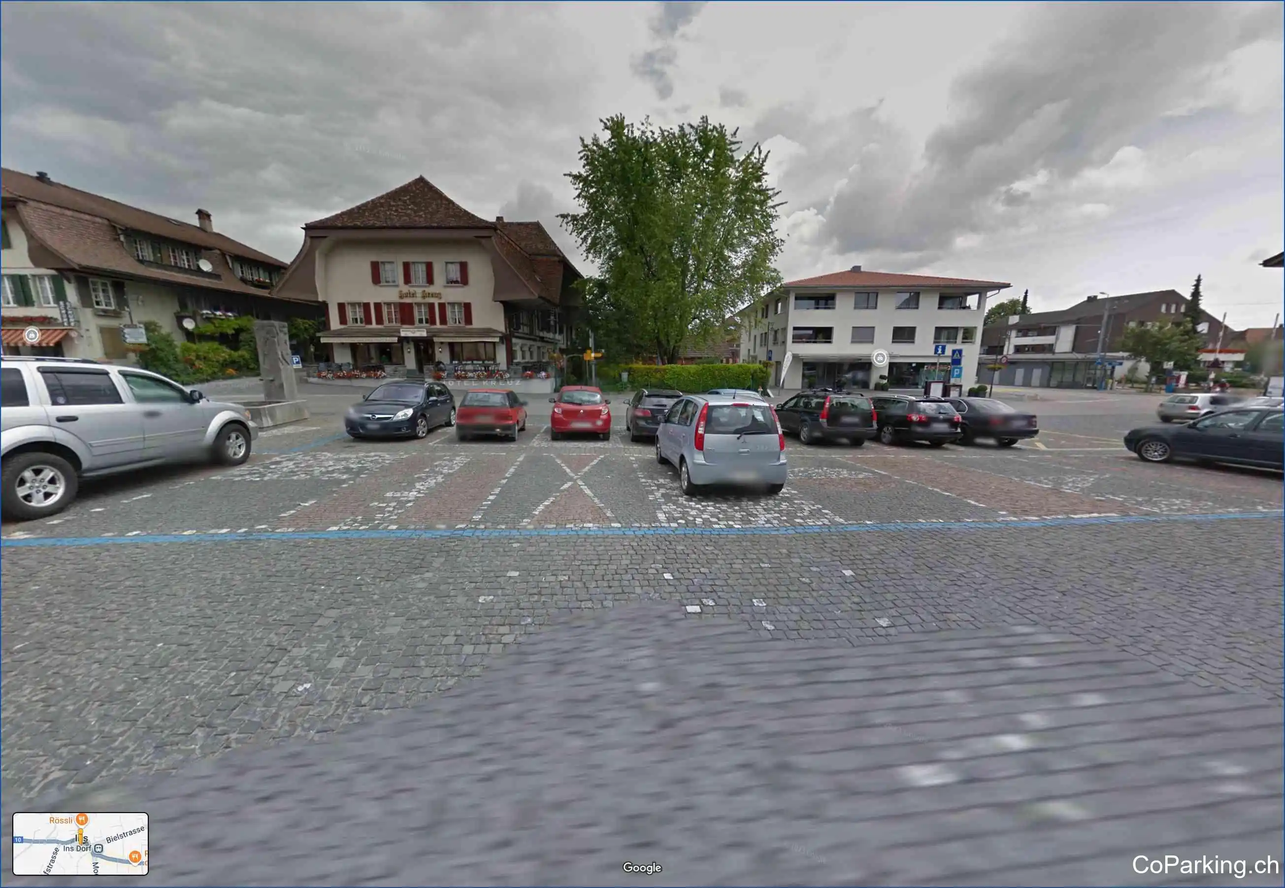 Parking Dorfplatz, Dorfplatz, Ins, 3232