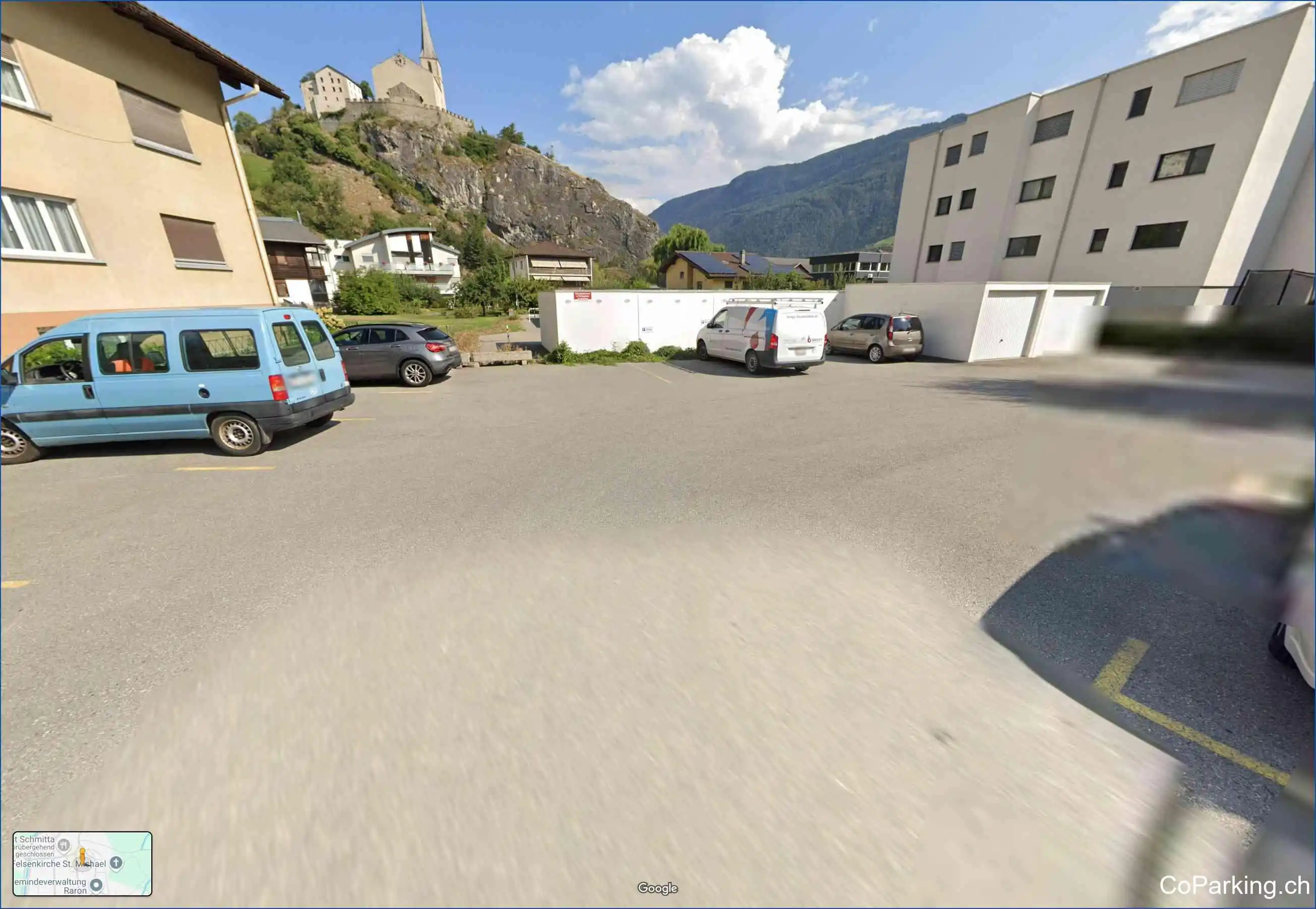 Parking Bahnhofstr., Bahnhofstrasse, Raron, 3942