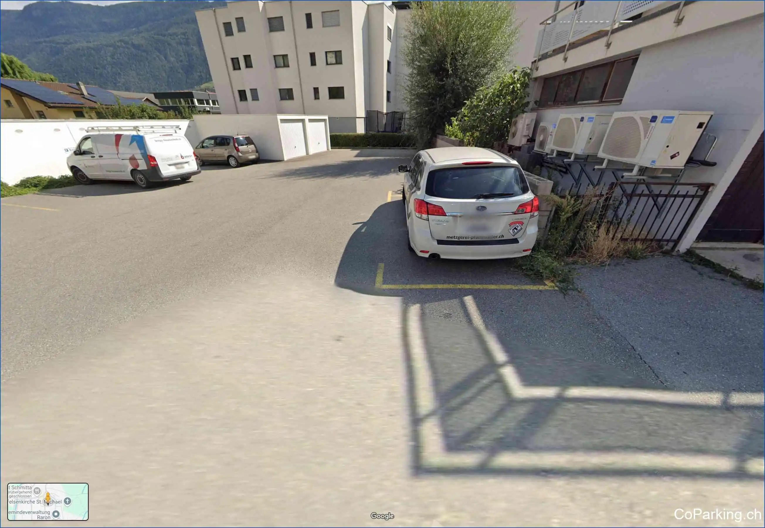 Parking Bahnhofstr., Bahnhofstrasse, Raron, 3942