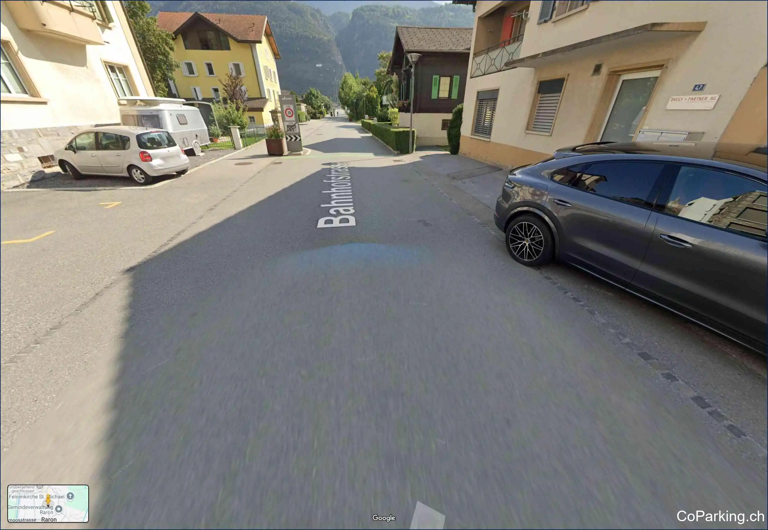 Parking Bahnhofstr., Bahnhofstrasse, Raron, 3942