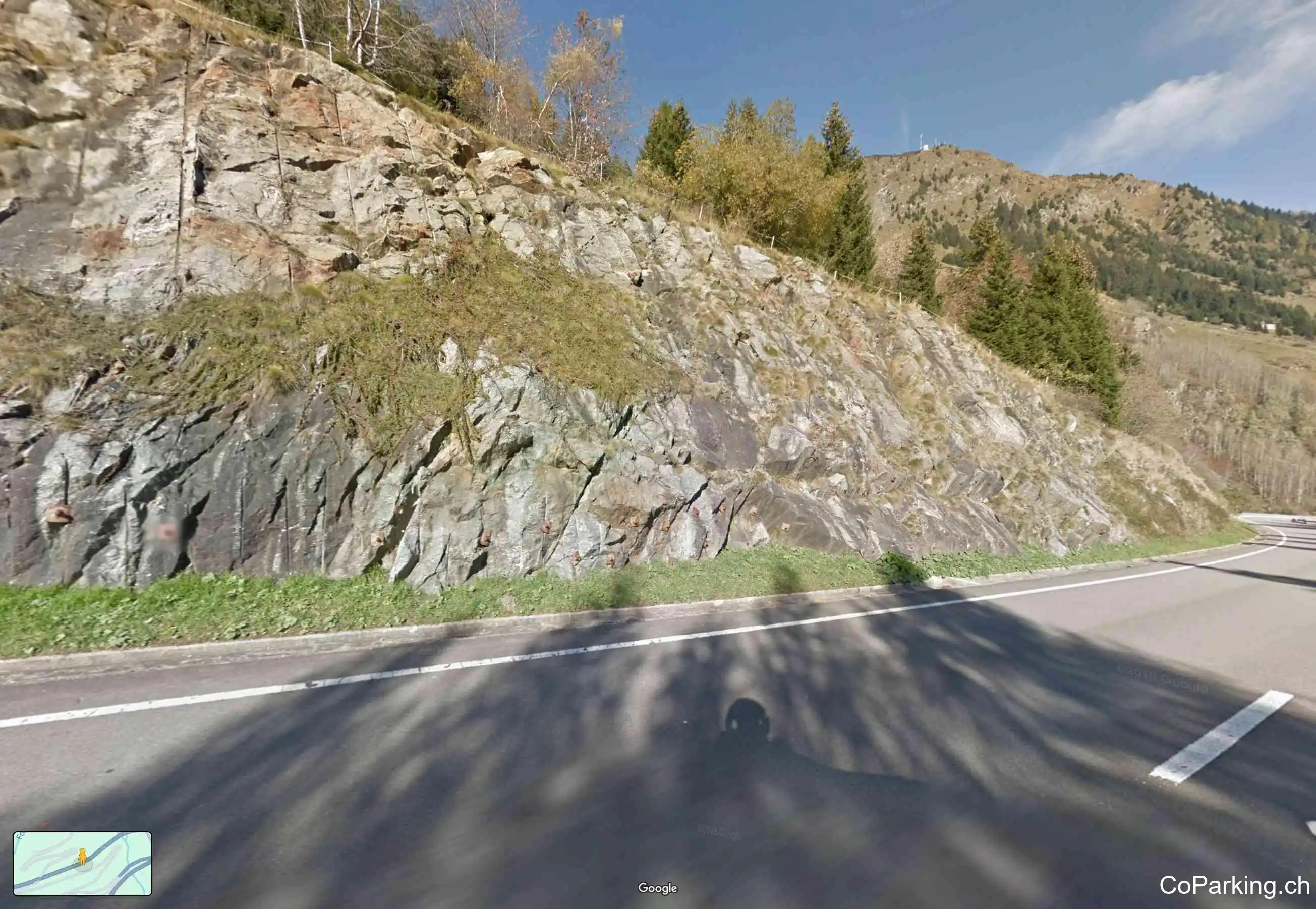 Parking Nuova strada del Passo del San Gottardo