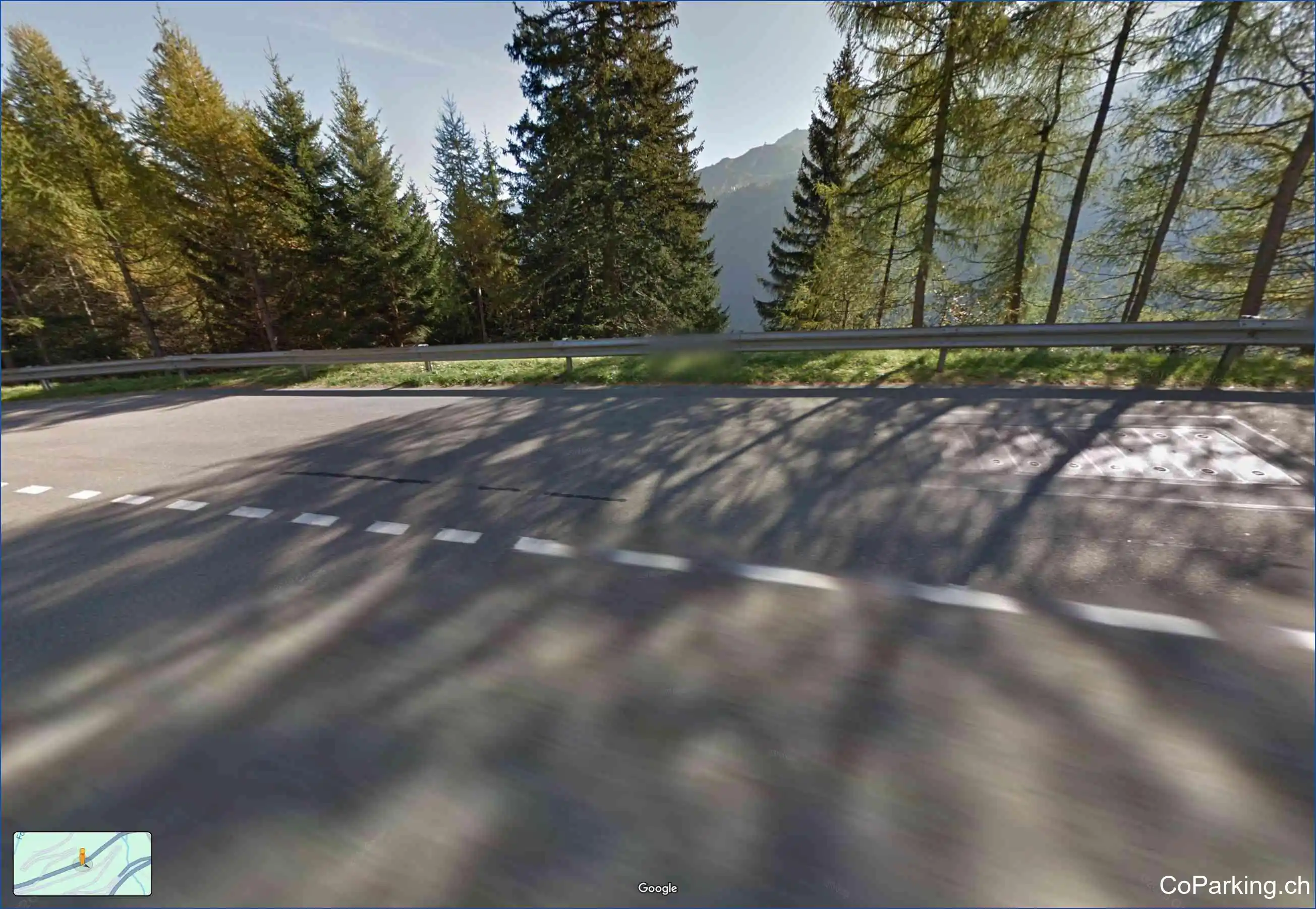 Parking Nuova strada del Passo del San Gottardo, Nuova strada del Passo del San Gottard, Airolo, 6780