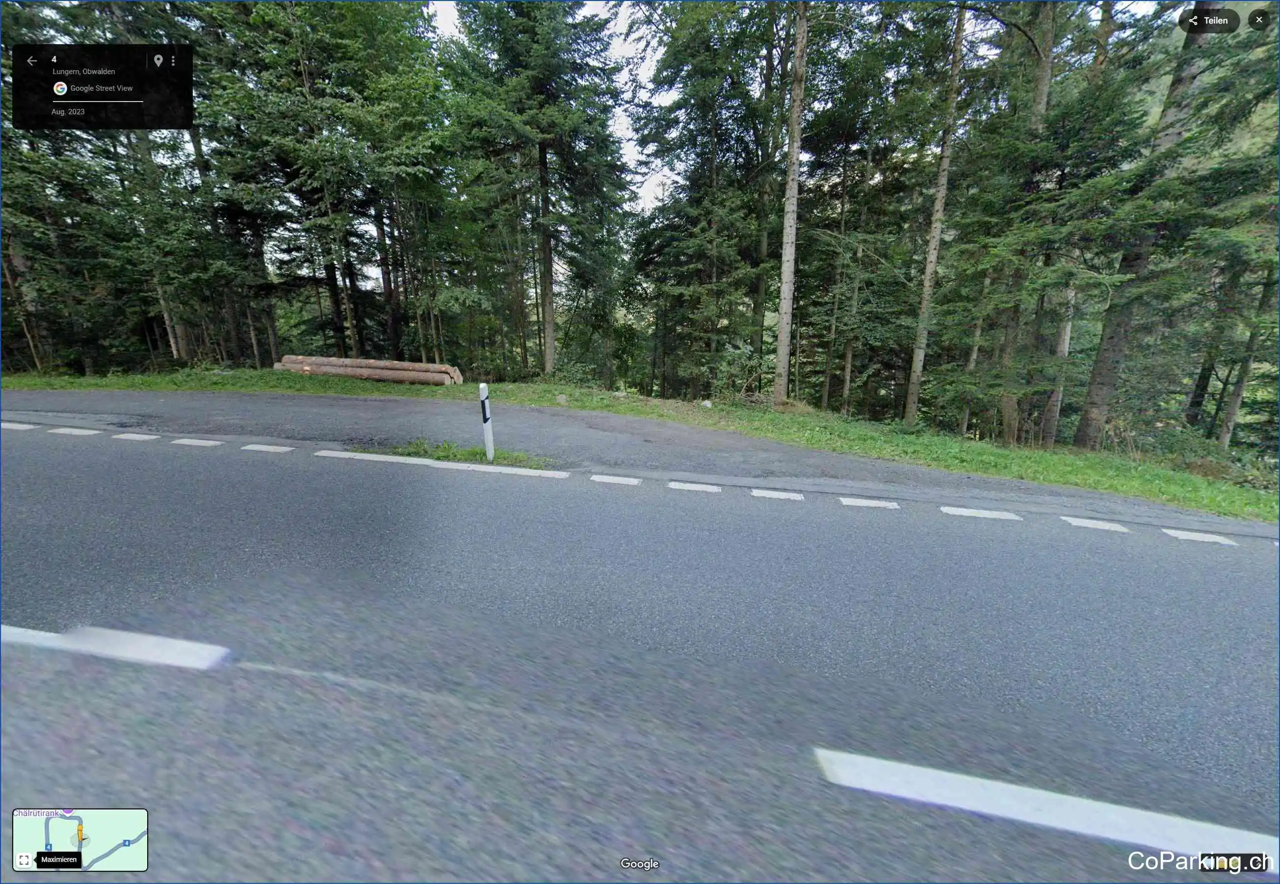 Parking Brünigpassstr., Brünigpassstrasse, Lungern, 6078