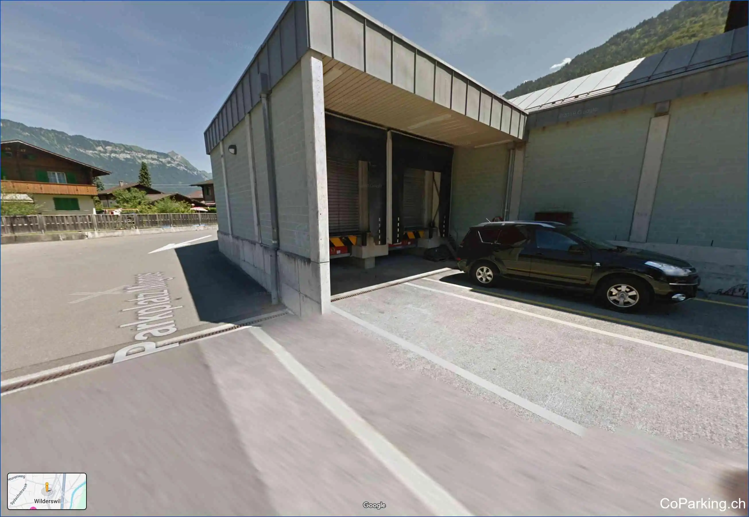 Parking Aegertzaunstr., Aegertzaunstrasse, Wilderswil, 3812