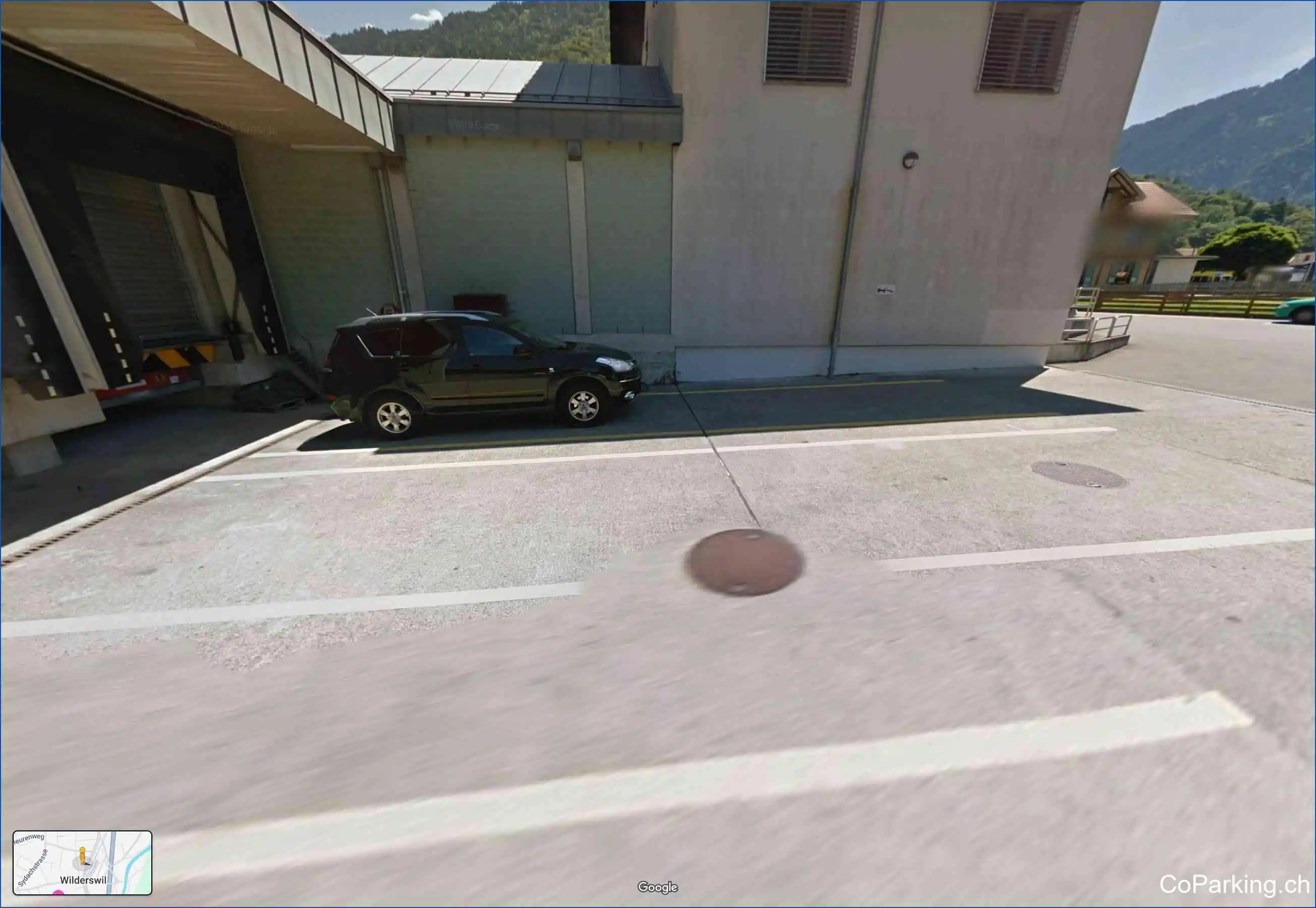 Parking Aegertzaunstr., Aegertzaunstrasse, Wilderswil, 3812