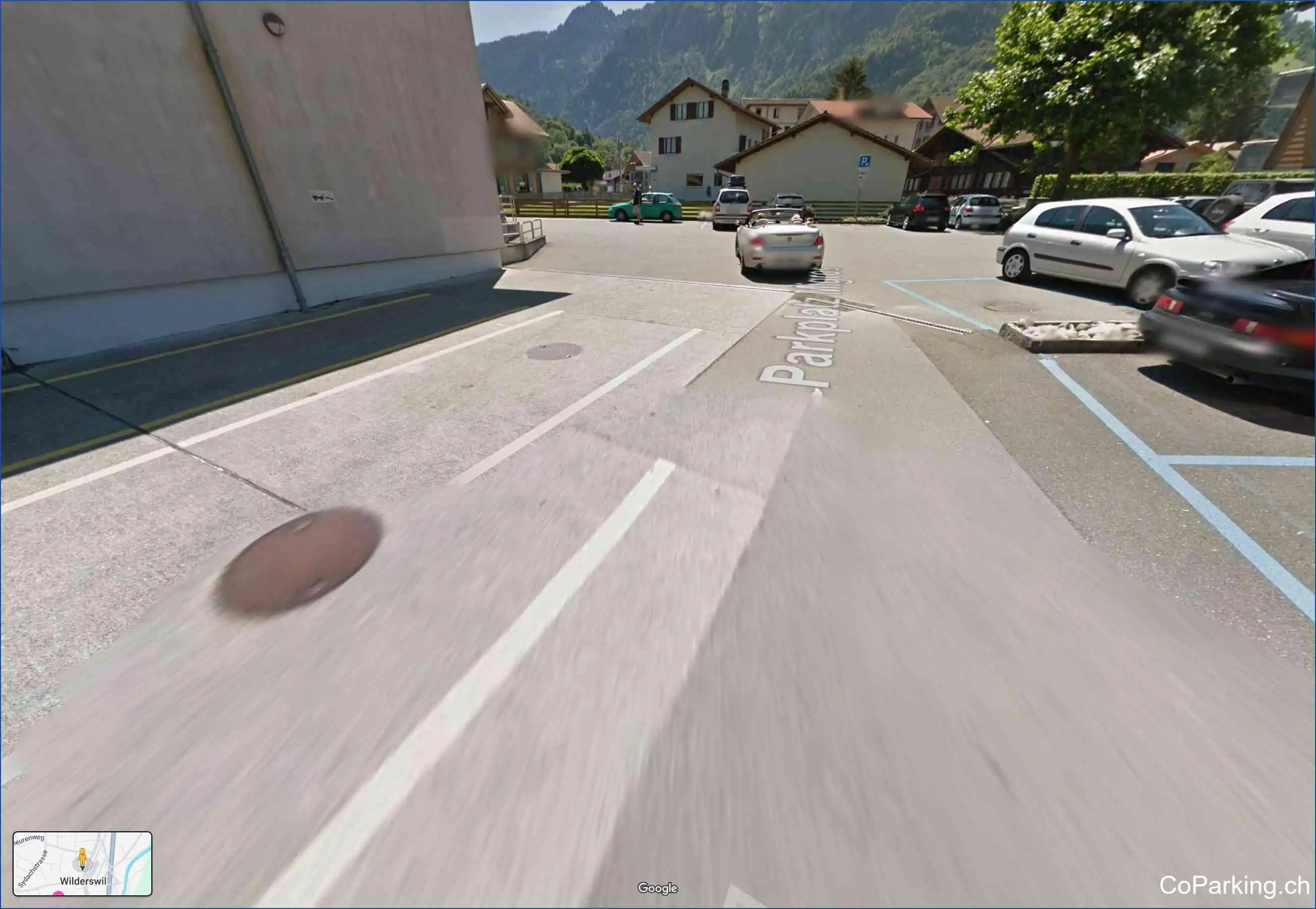 Parking Aegertzaunstr., Aegertzaunstrasse, Wilderswil, 3812