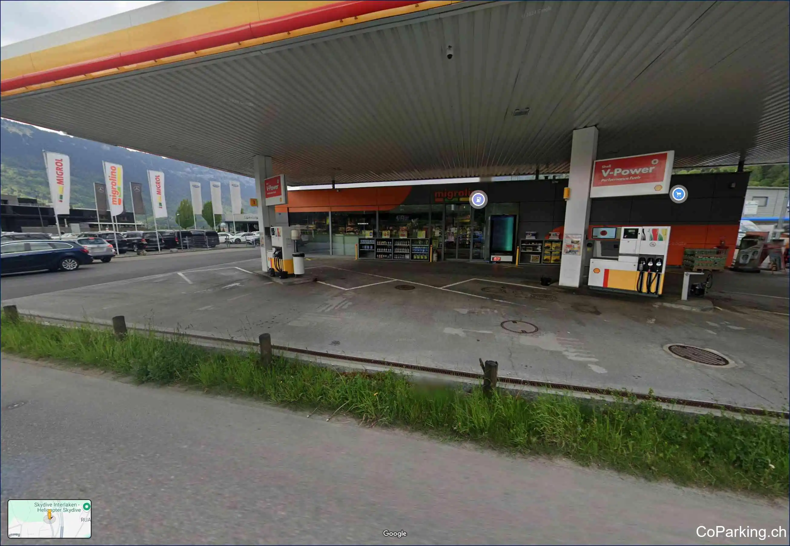 Parking migrolino, Gsteigstrasse, Wilderswil, 3812