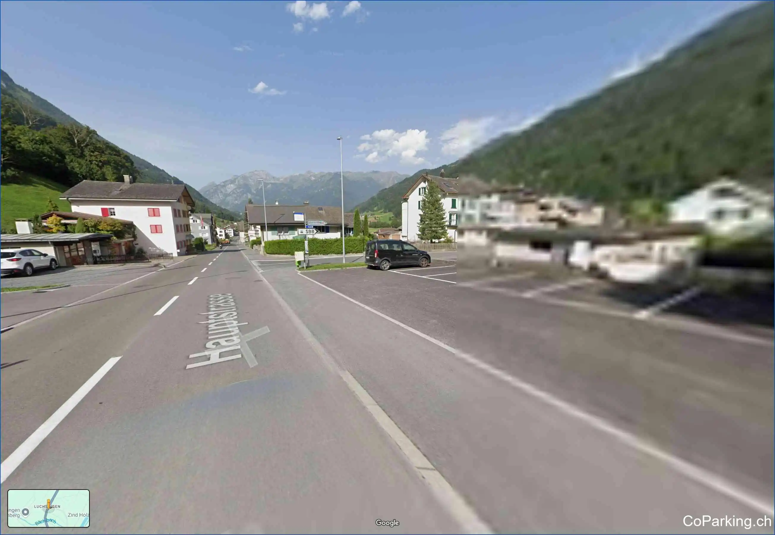 Parking Hauptstr., Hauptstrasse, Luchsingen, 8775