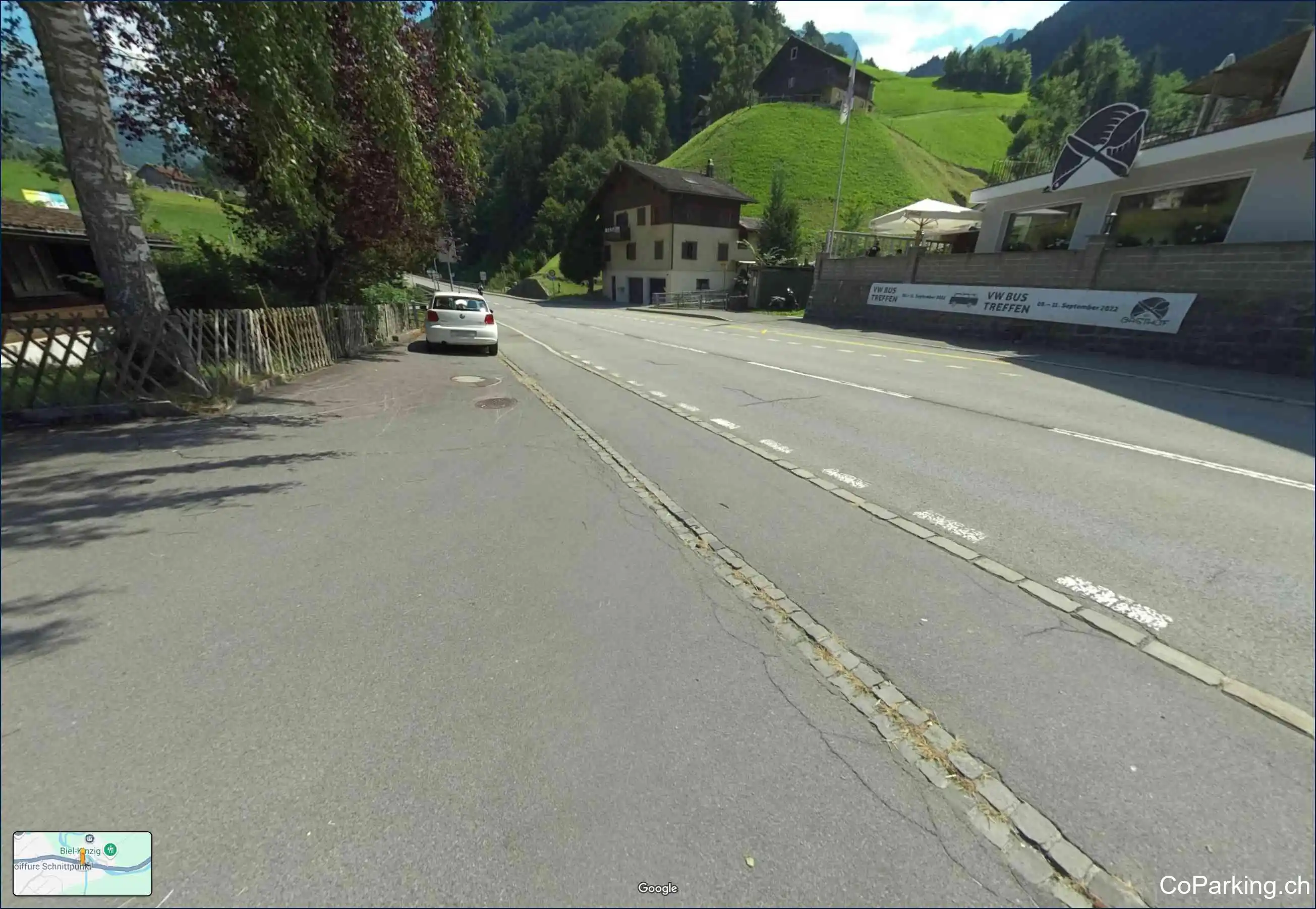 Parking Rest. Brügg, Klausenstrasse, Bürglen (UR), 6463