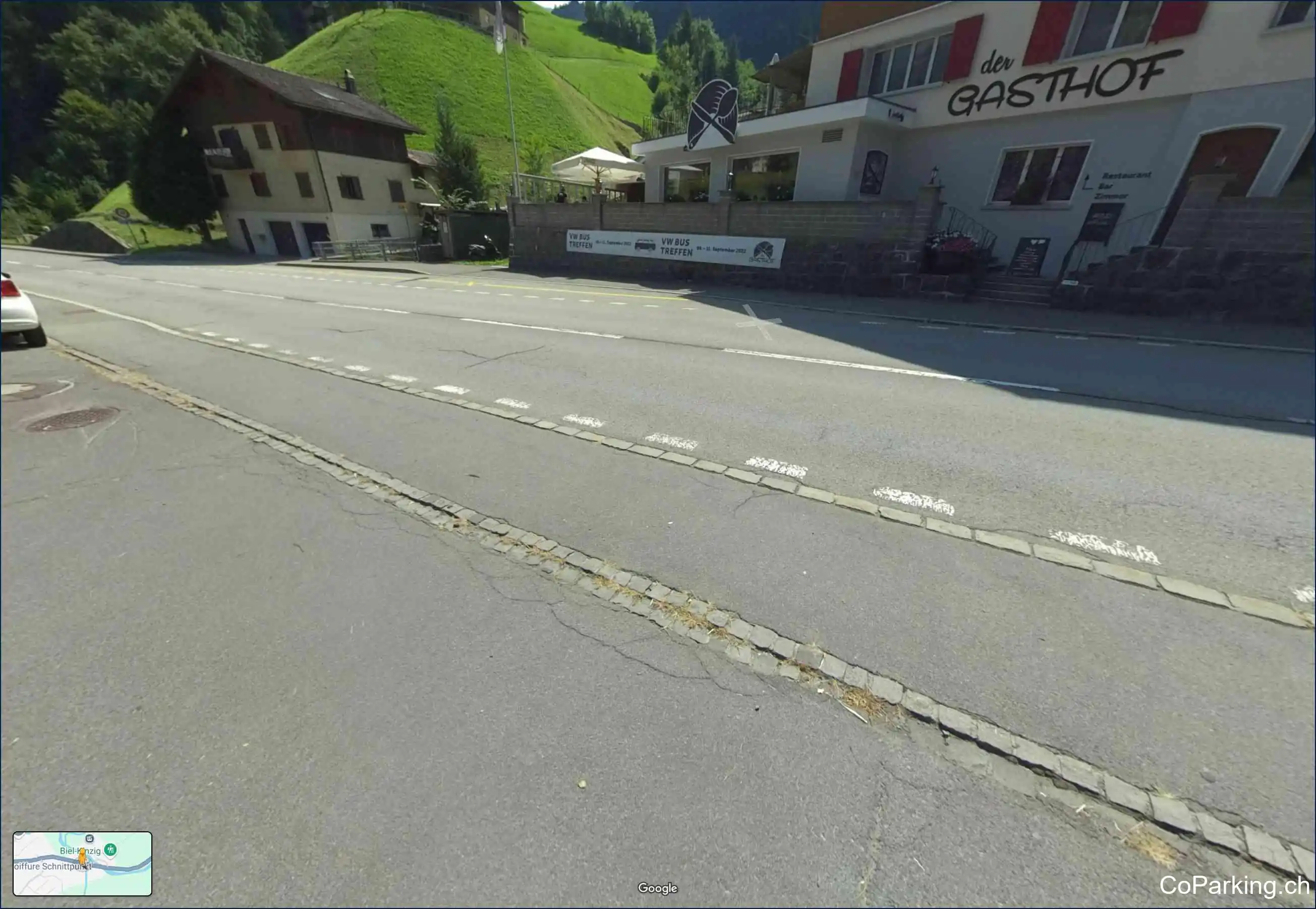 Parking Rest. Brügg, Klausenstrasse, Bürglen (UR), 6463