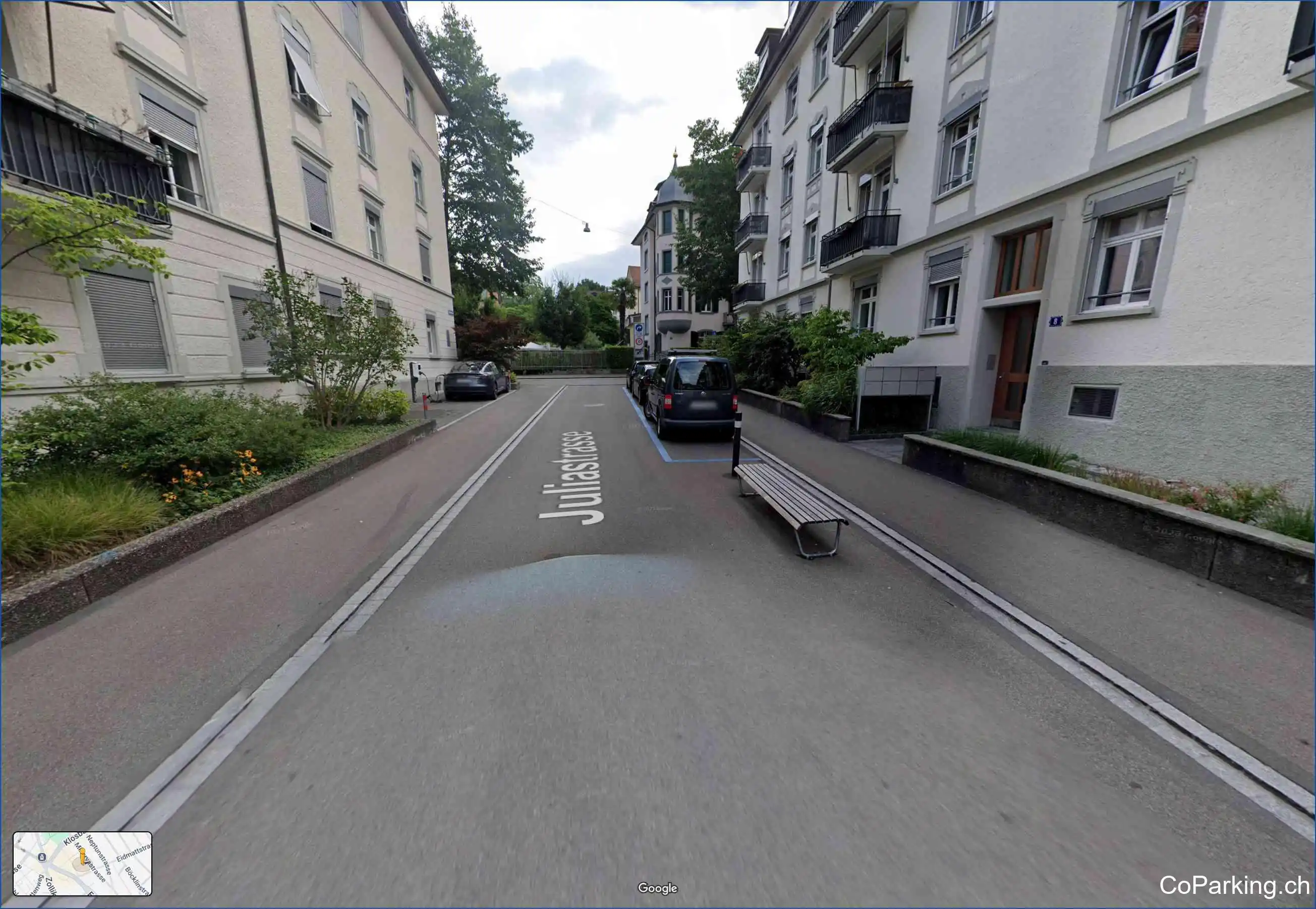 Parking Juliastr., Juliastrasse, Zürich, 8032