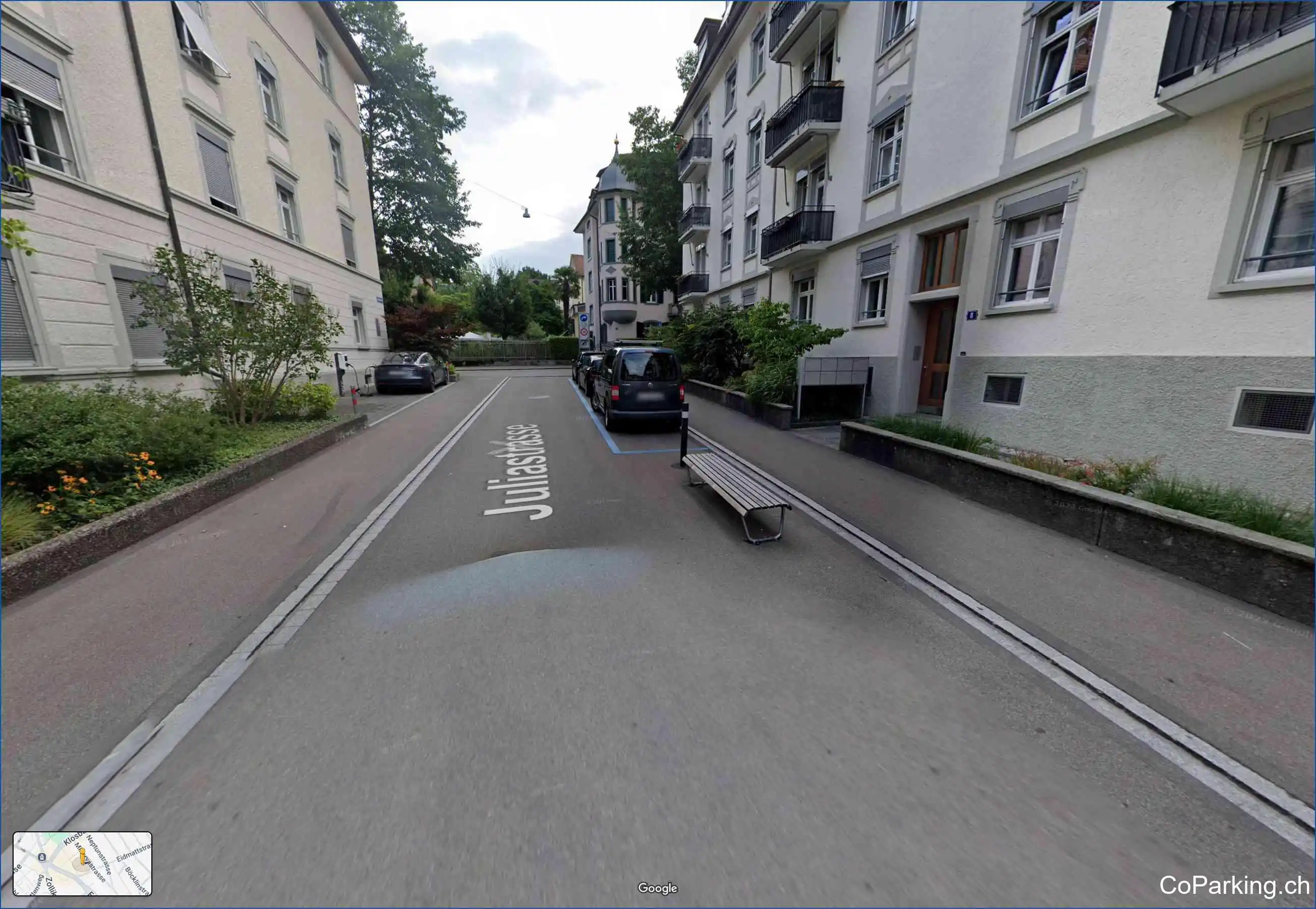 Parking Juliastr., Juliastrasse, Zürich, 8032