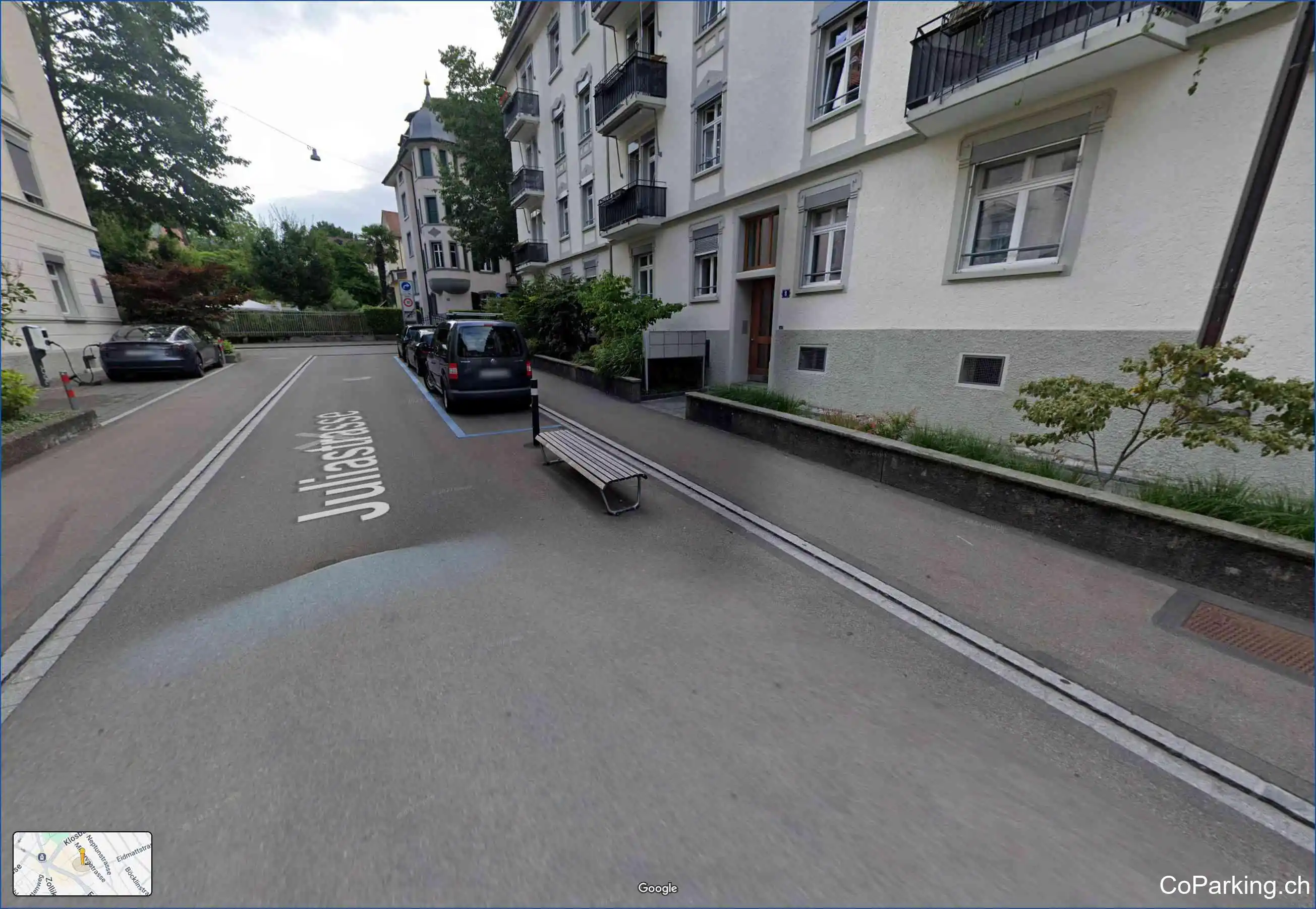 Parking Juliastr., Juliastrasse, Zürich, 8032