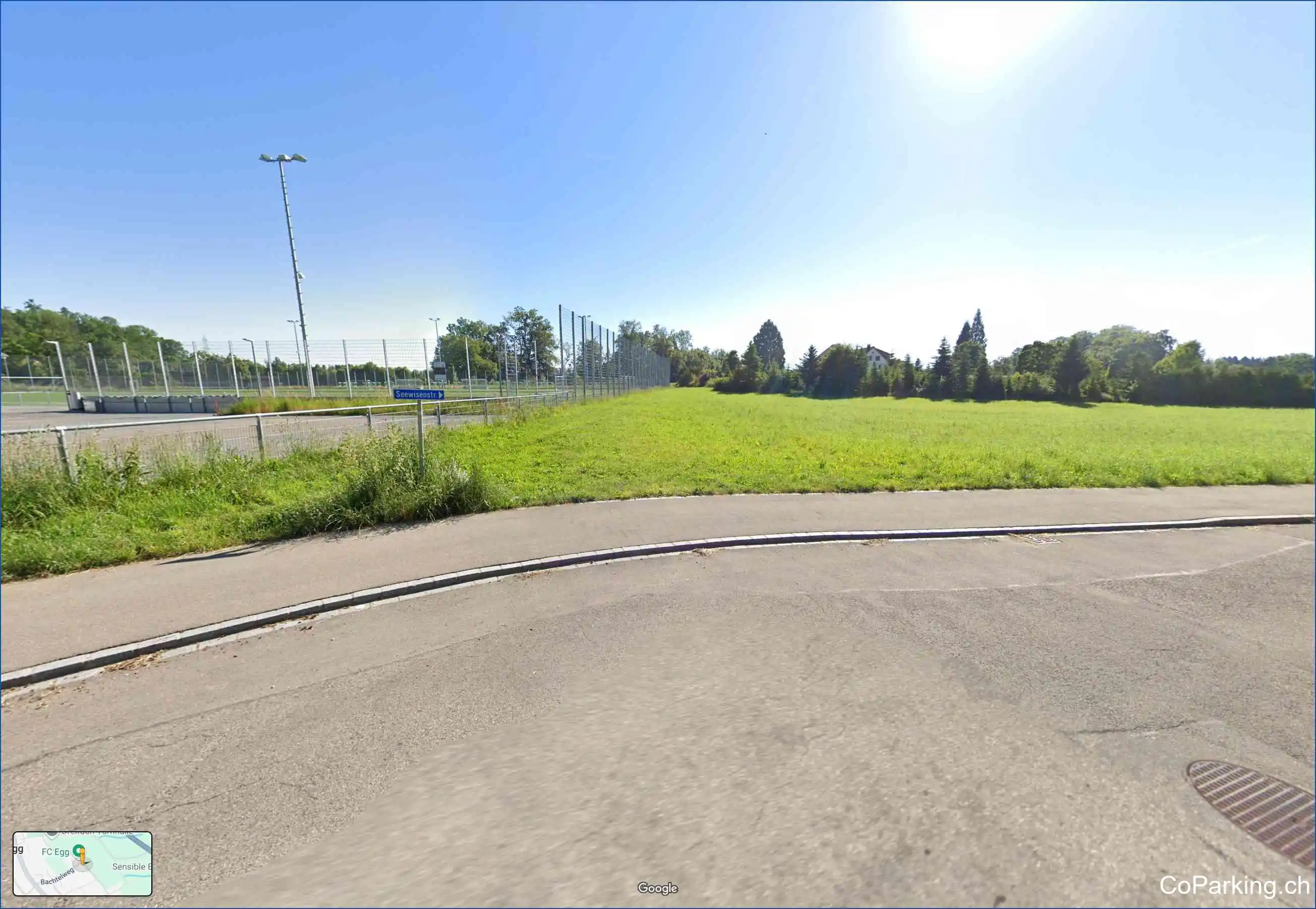 Parking FC Egg Bachtelweg, Bachtelweg, Egg, 8132