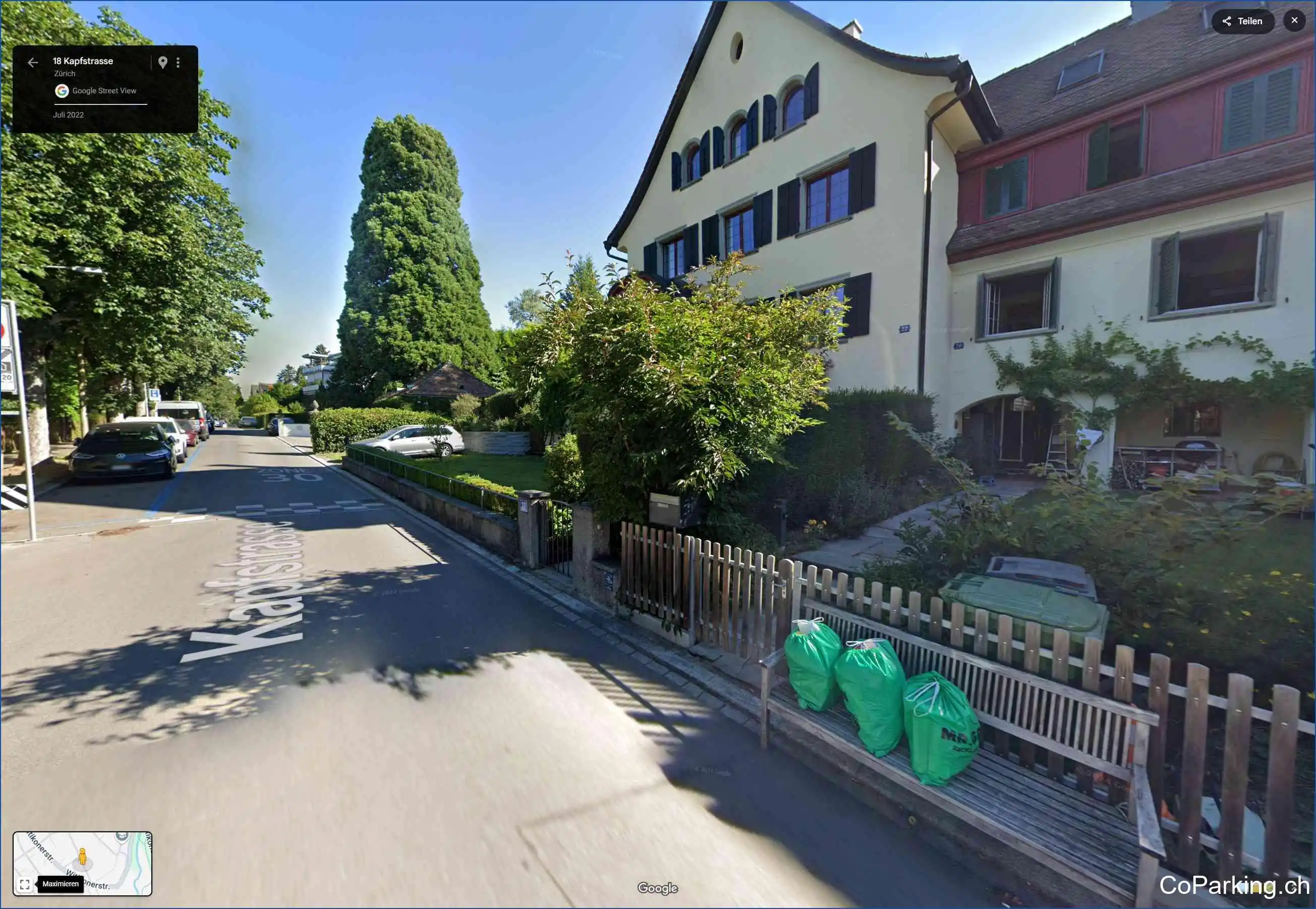 Parking Kapfstr., Kapfstrasse, Zürich, 8032