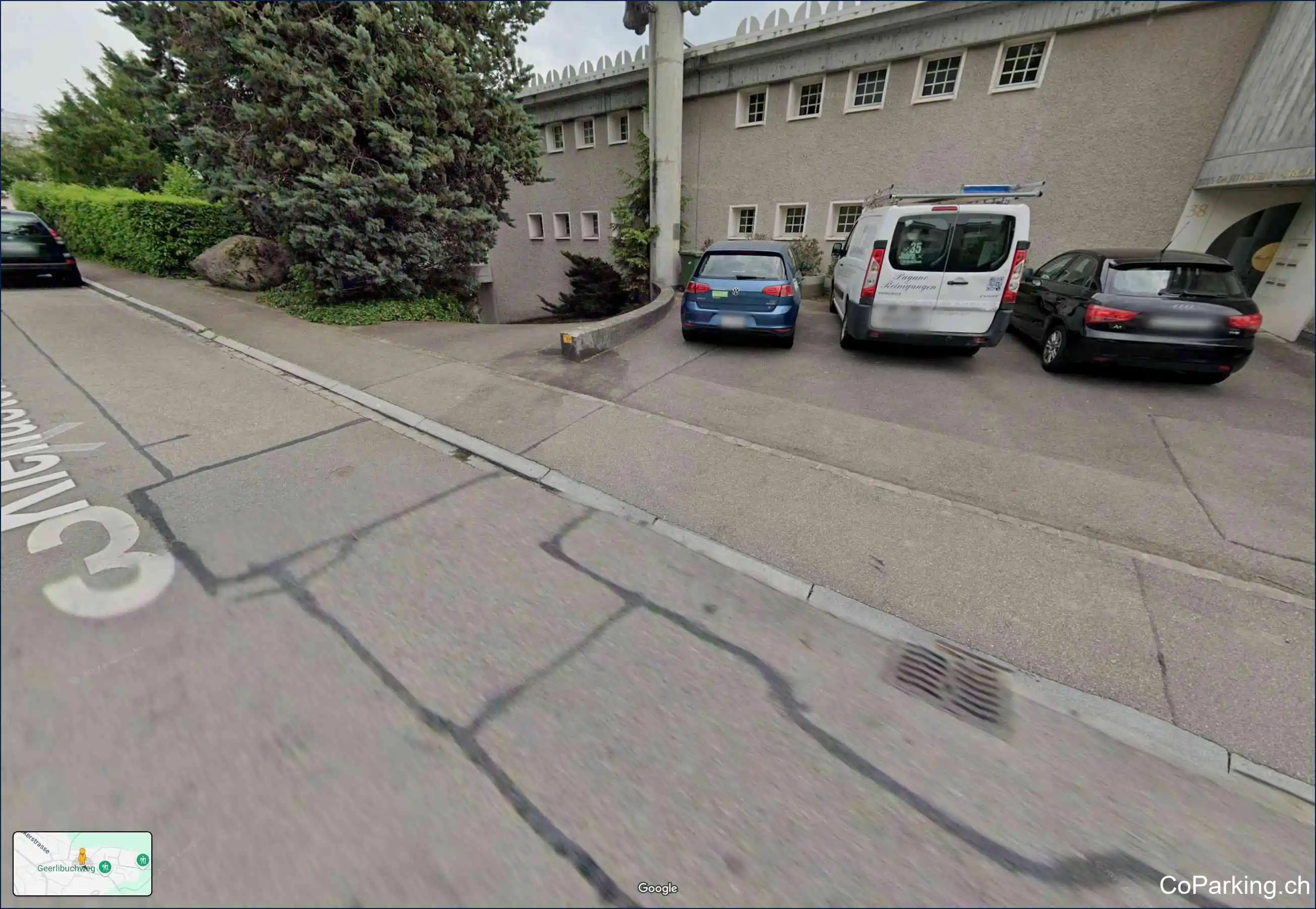 Parking Kienastenwiesweg, Kienastenwiesweg, Zürich, 8053