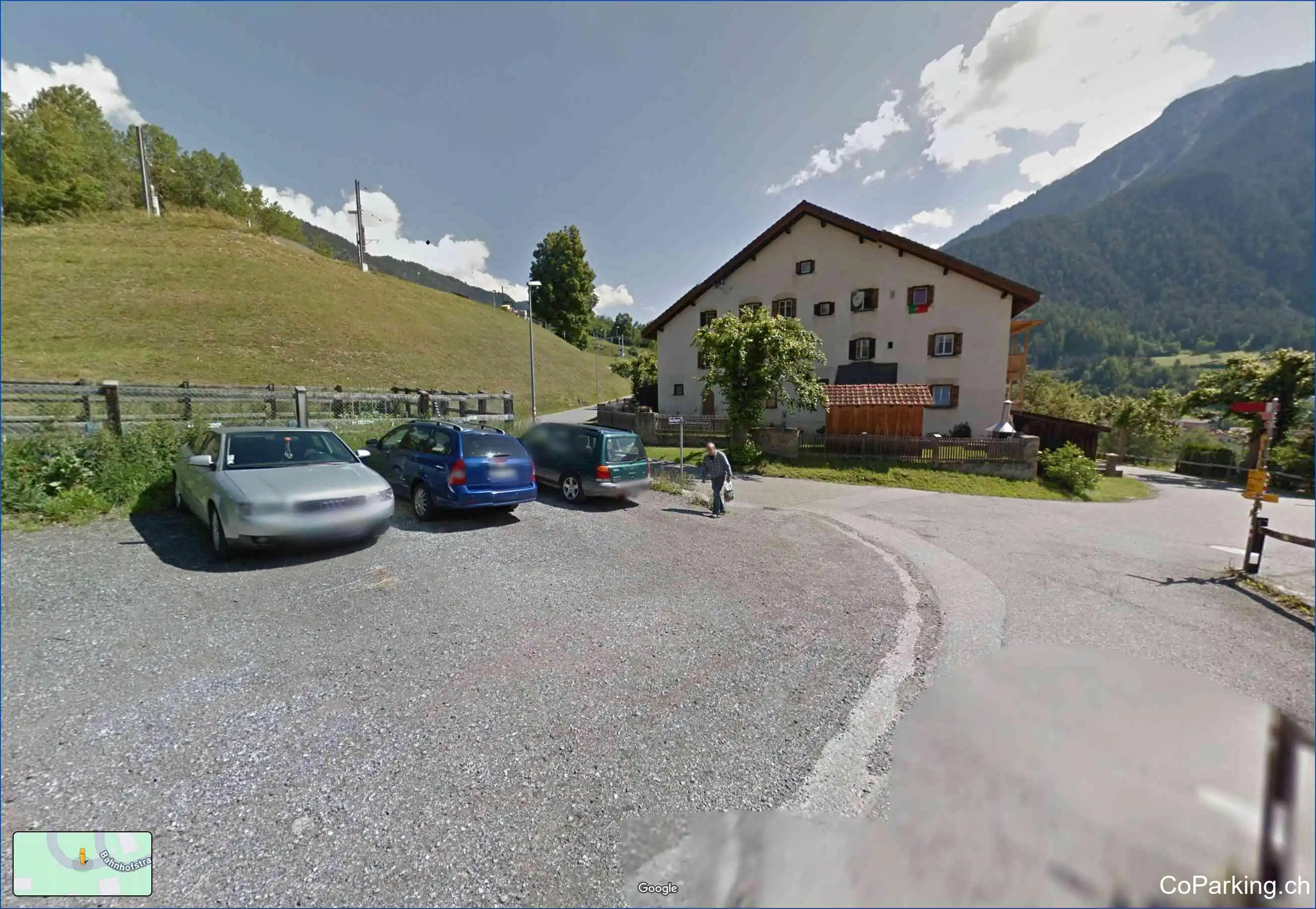 Parking Via Visura, Via Visura, Filisur, 7477
