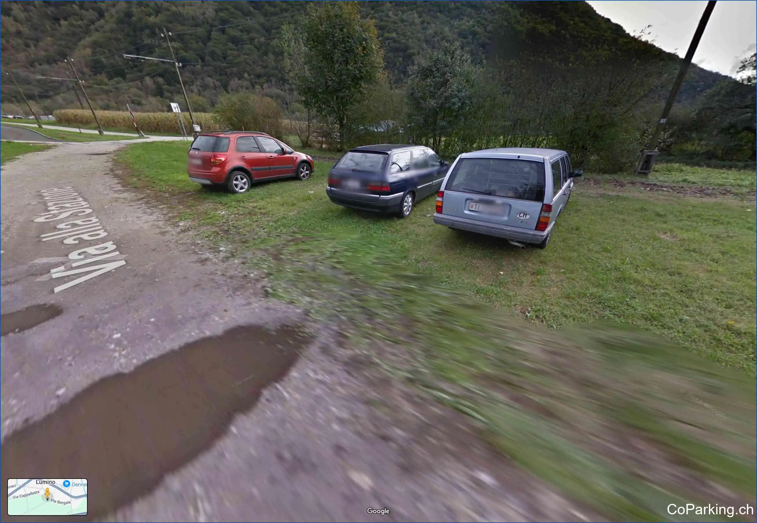 Parking Via alla Stazione, Via alla Stazione, Lumino, 6533