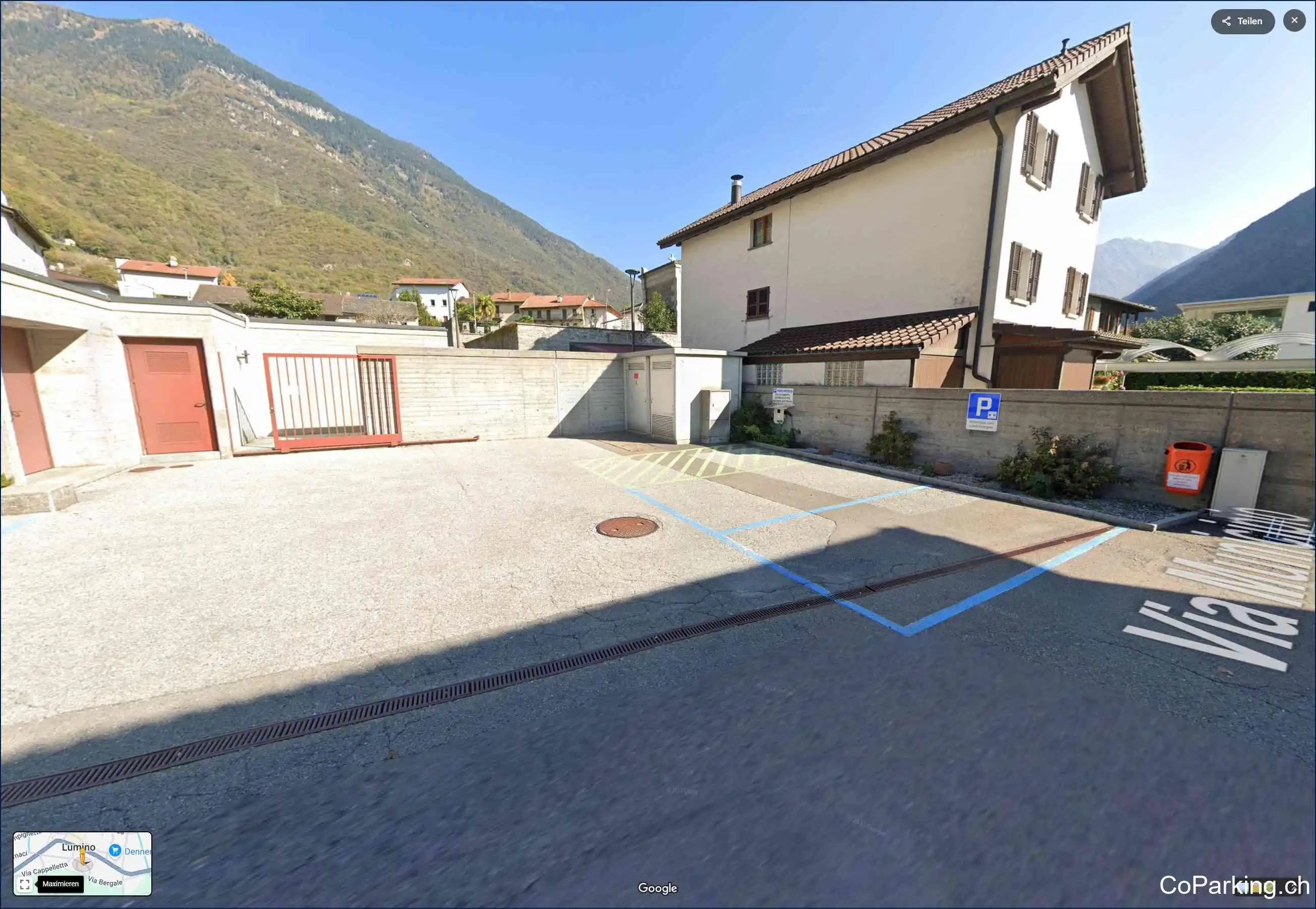 Parking Via Giuseppe Pronzini, Via Giuseppe Pronzini, Lumino, 6533