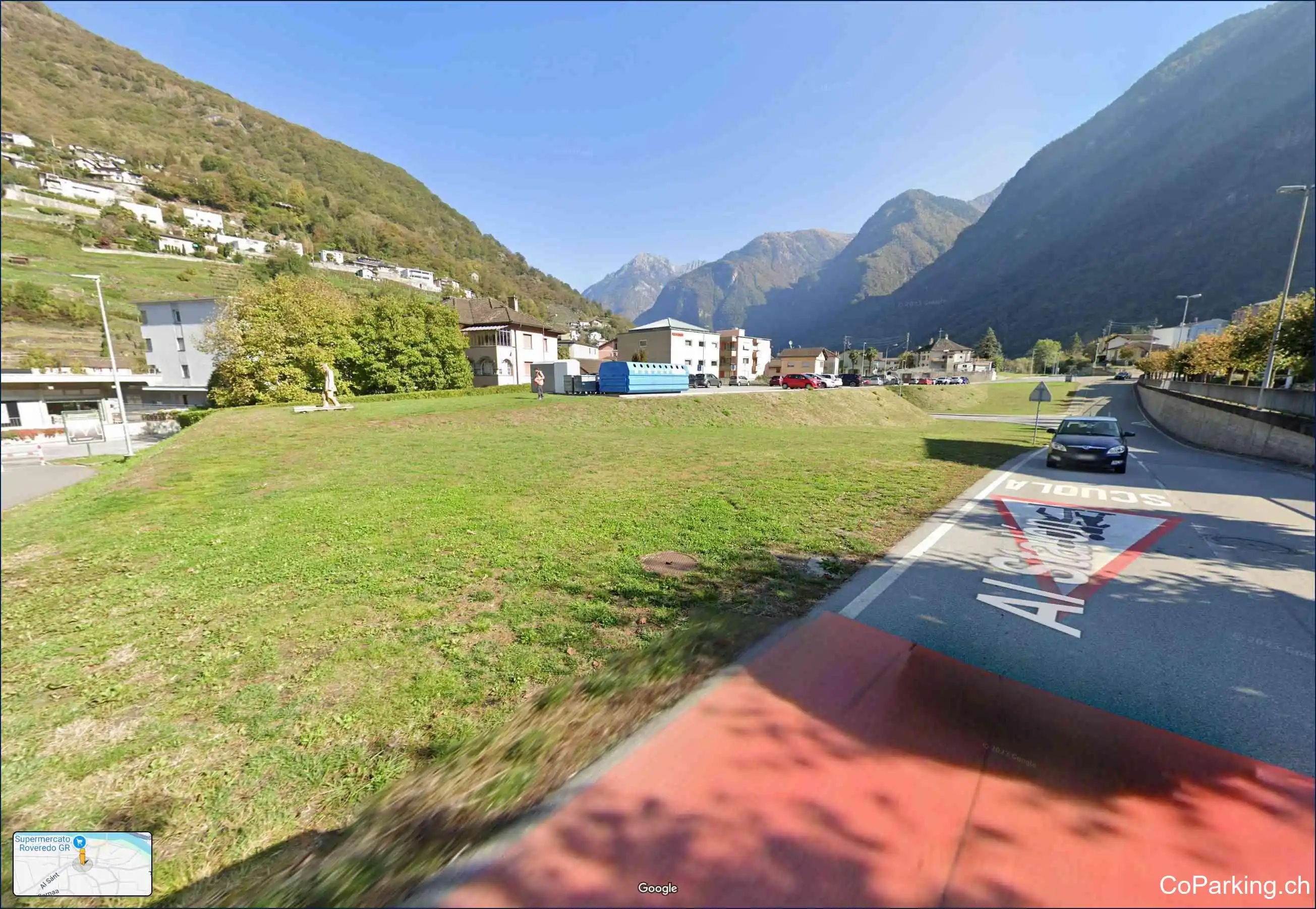 Parking Caraa de Tovéda, Caraa de Tovéda, Roveredo, 6535