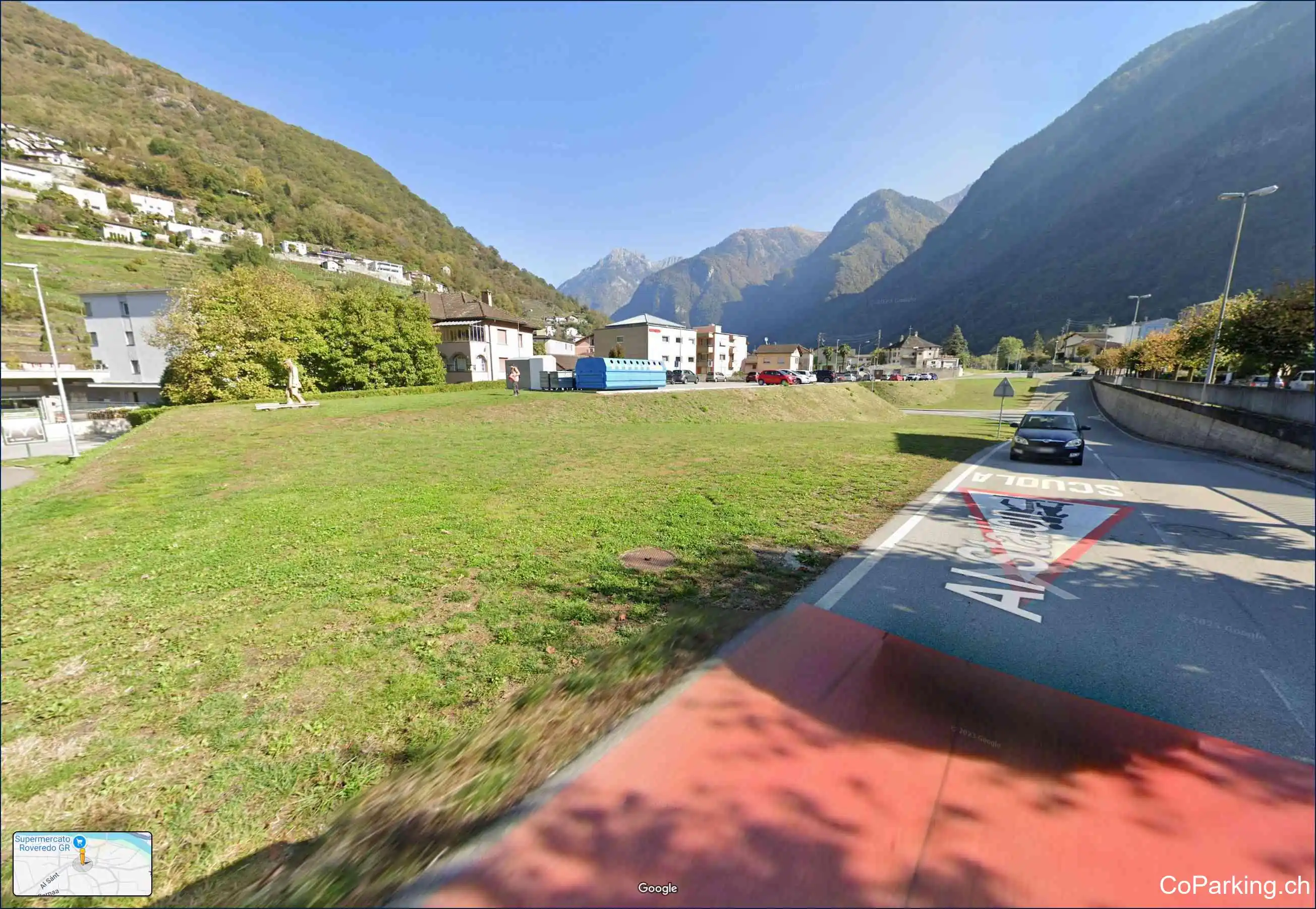 Parking Caraa de Tovéda, Caraa de Tovéda, Roveredo, 6535