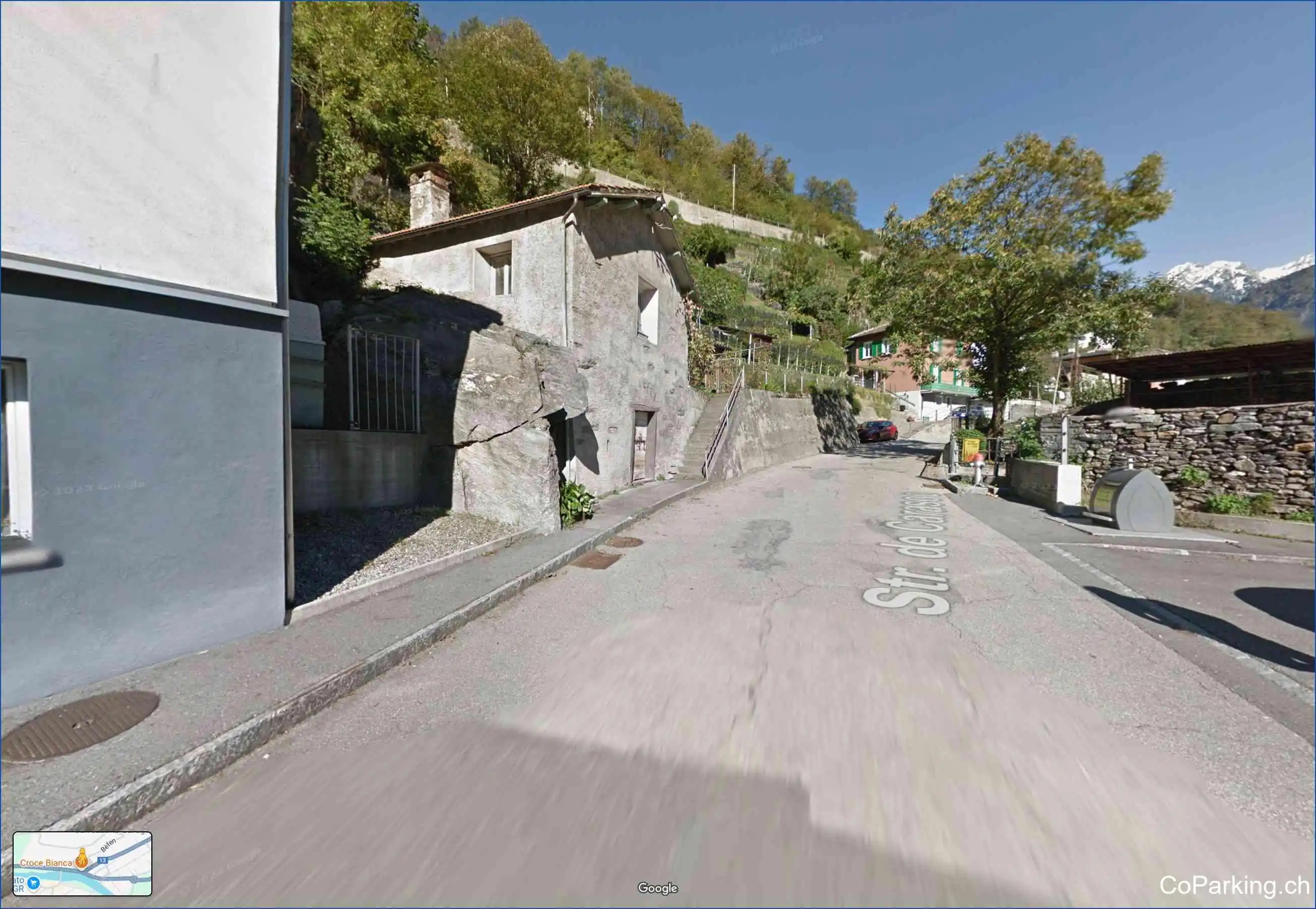Parking Strada de Carasoo, Strada de Carasoo, Roveredo, 6535