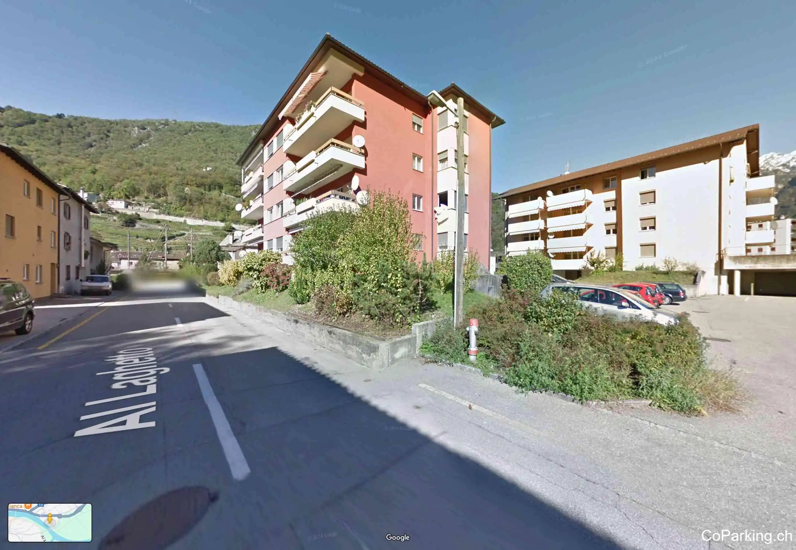 Parking Al Triulzi, Al Triulzi, Roveredo, 6535