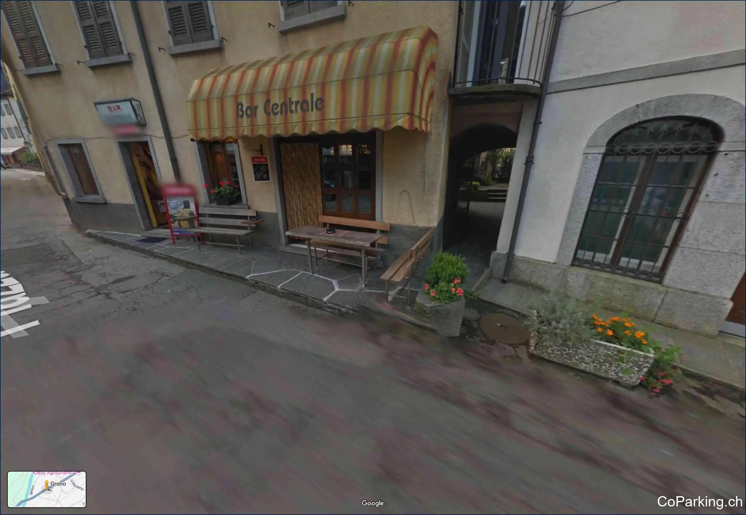 Parking Via Cantonale, Via Cantonale, Grono, 6537
