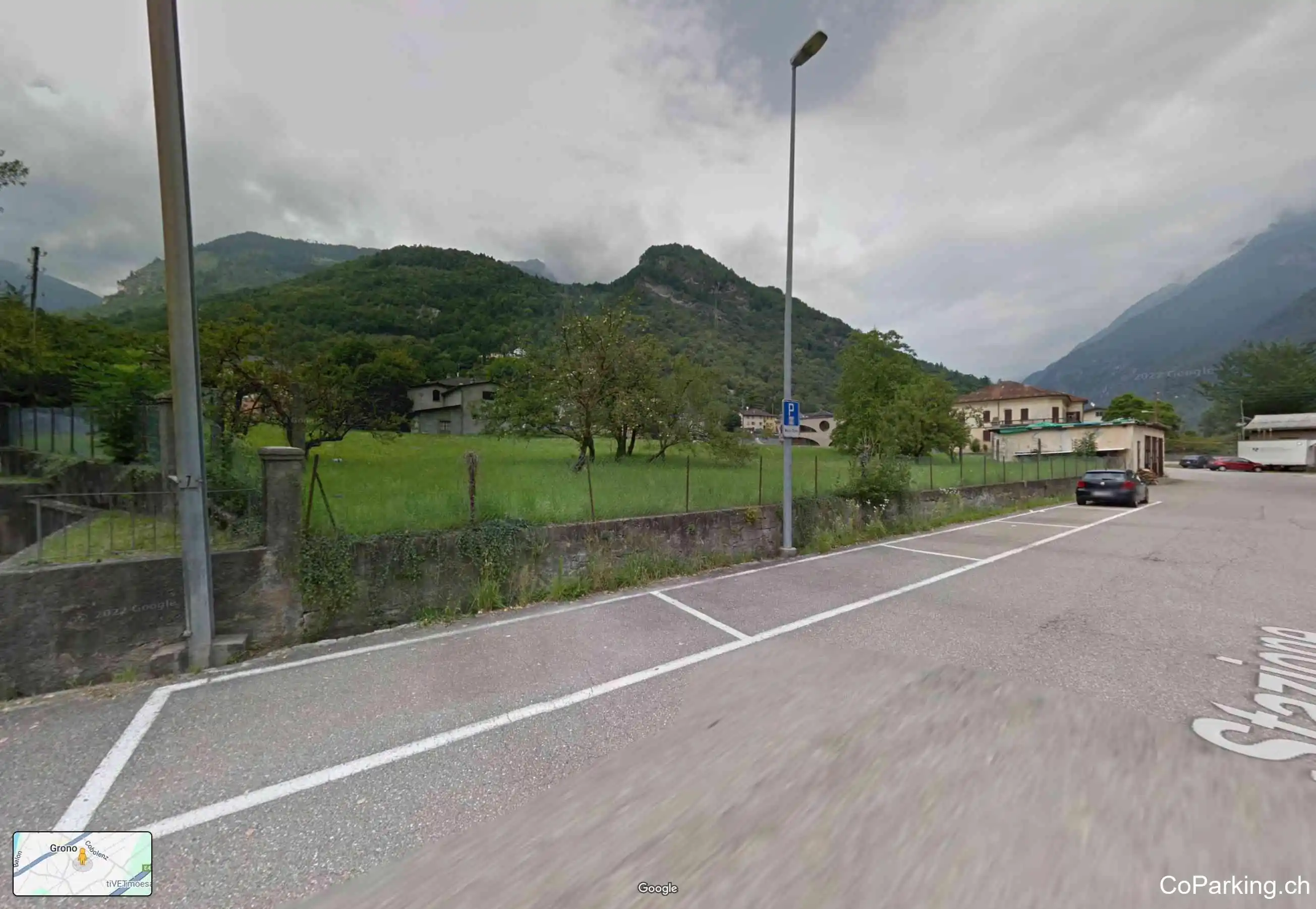 Parking Via alla Stazione, Via alla Stazione, Grono, 6537
