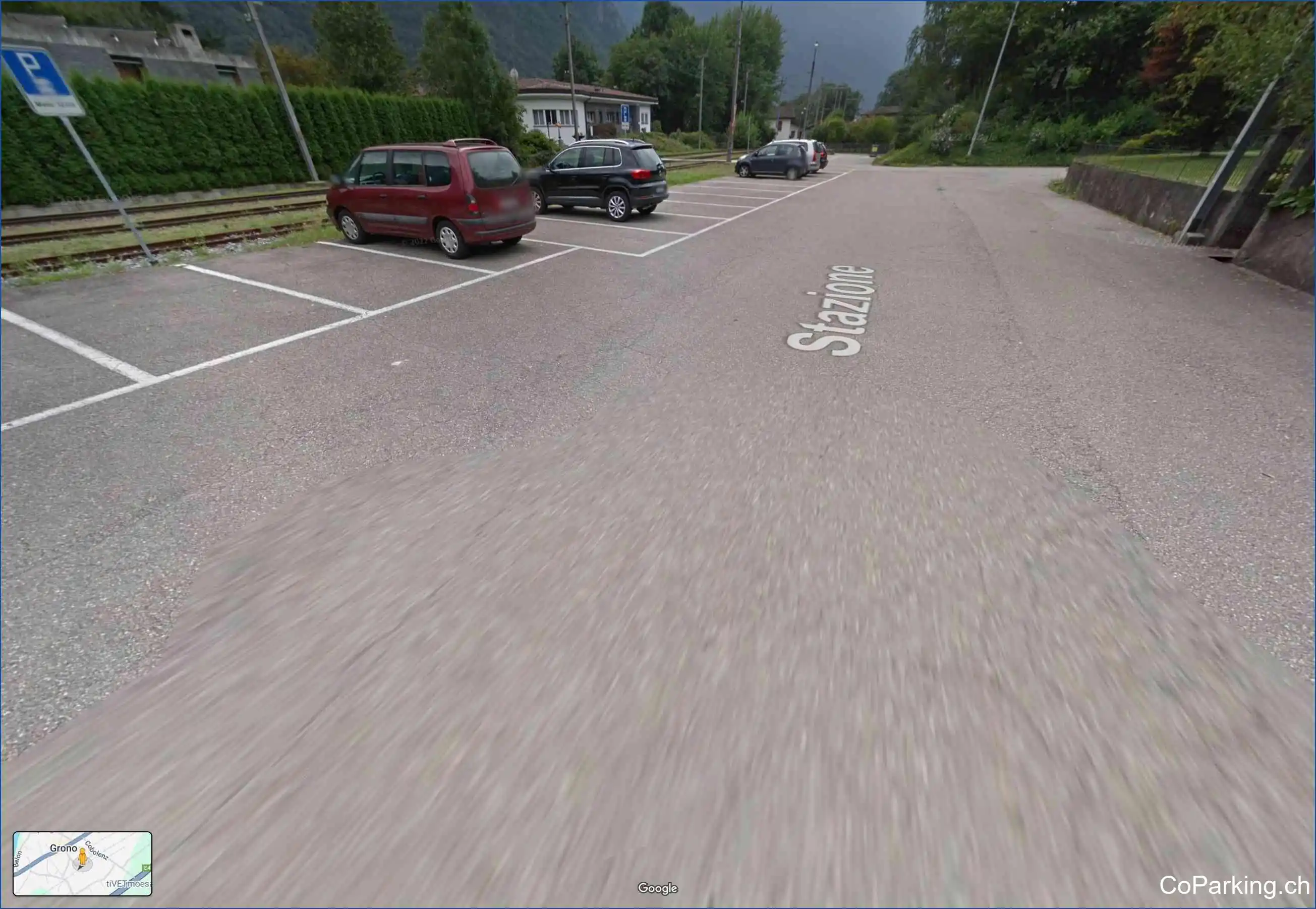 Parking Via alla Stazione, Via alla Stazione, Grono, 6537