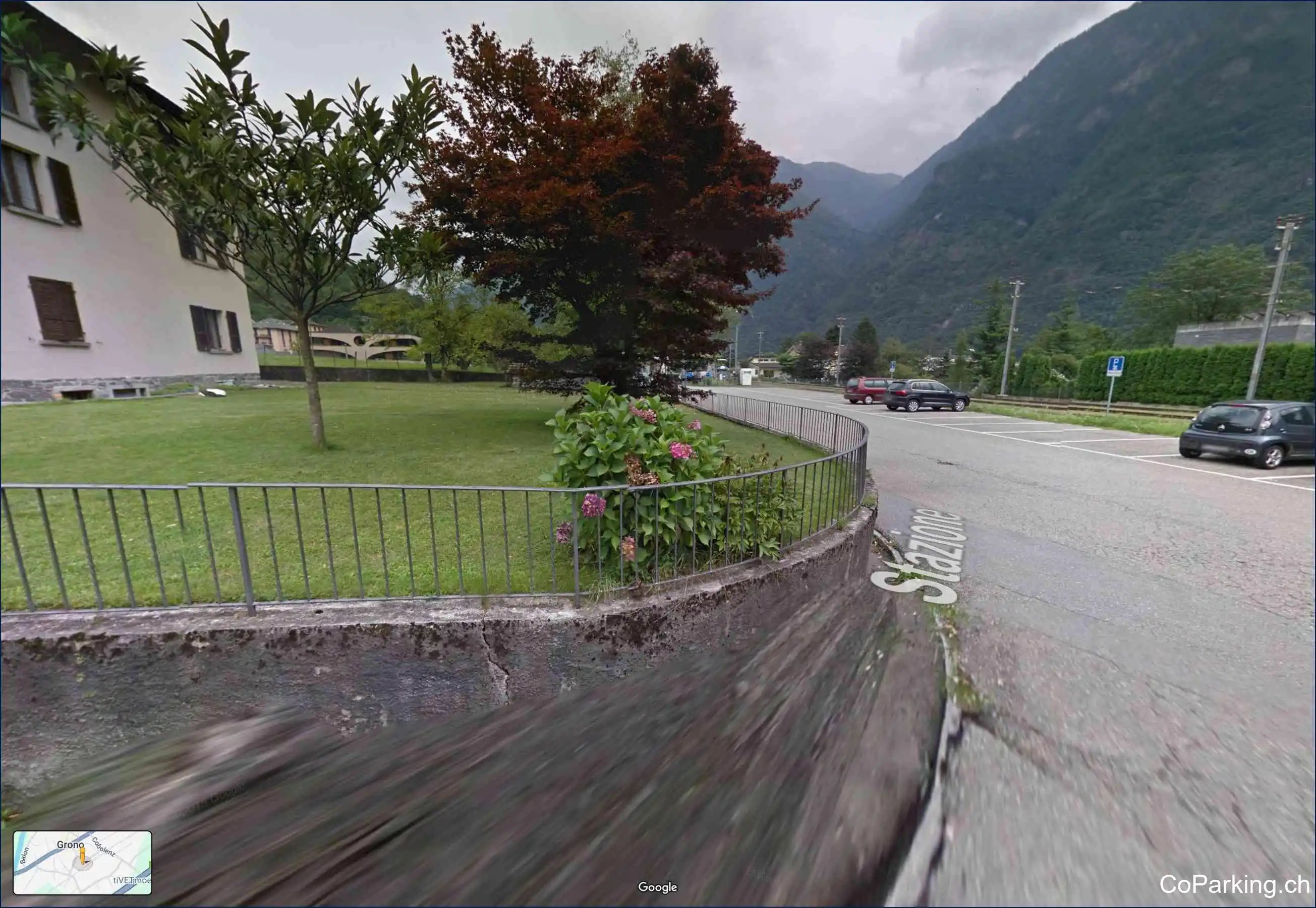 Parking Via alla Stazione, Via alla Stazione, Grono, 6537