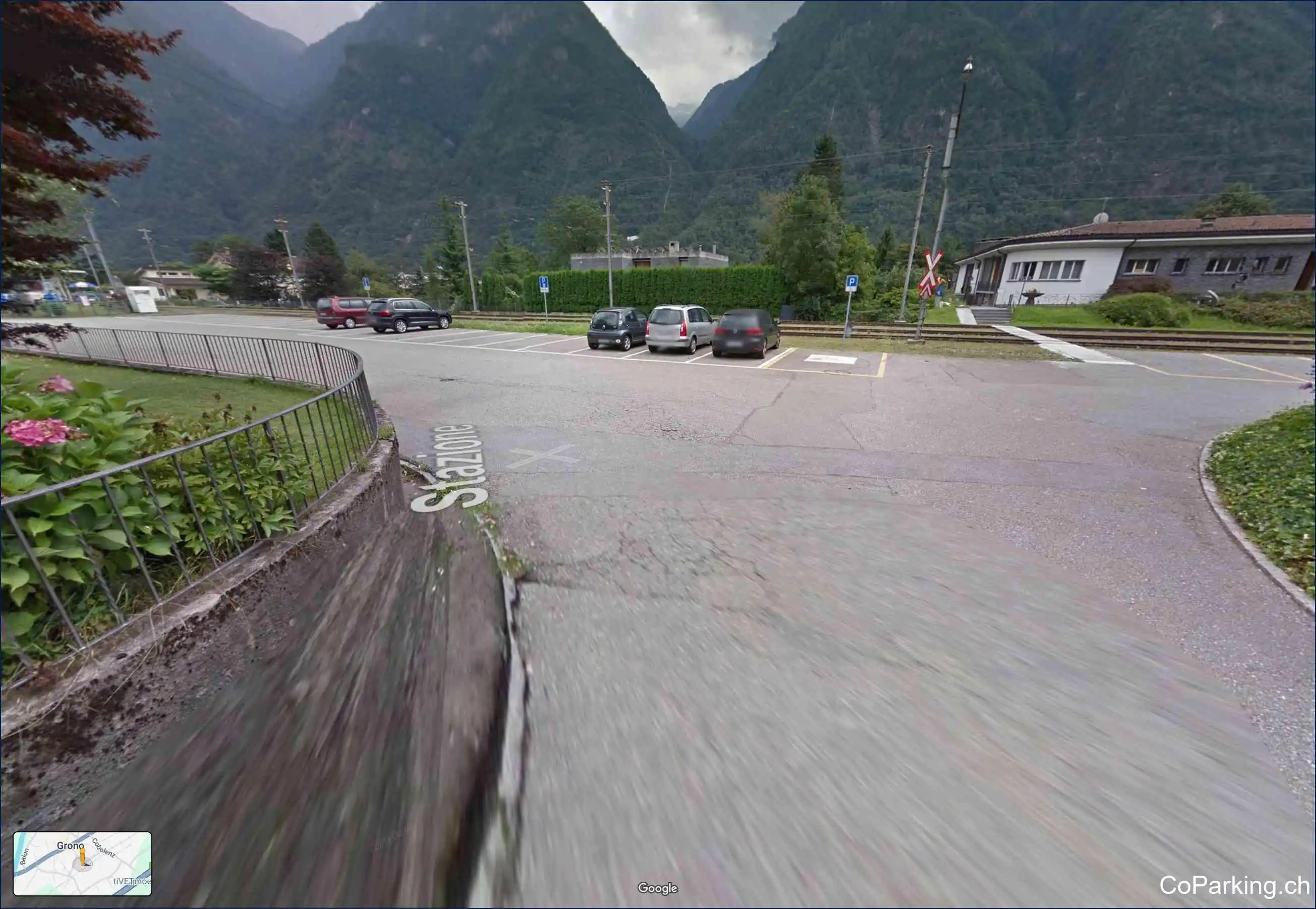 Parking Via alla Stazione, Via alla Stazione, Grono, 6537