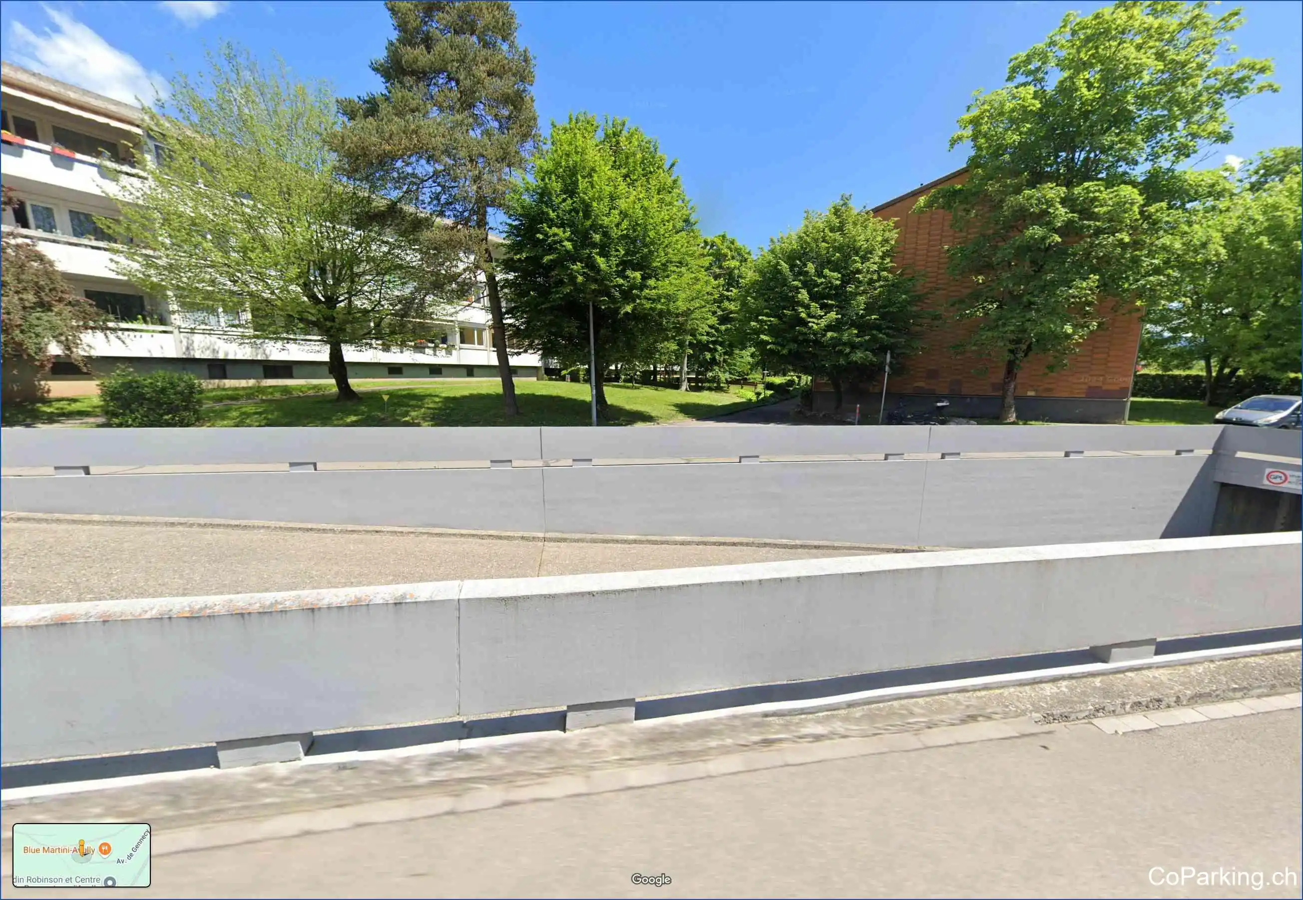 Parking Av. de Gennecy, Avenue de Gennecy, Avully, 1237