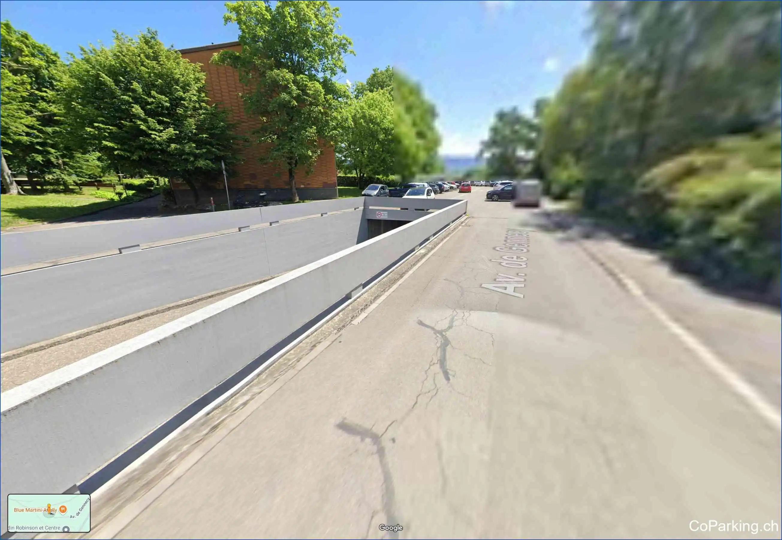 Parking Av. de Gennecy, Avenue de Gennecy, Avully, 1237