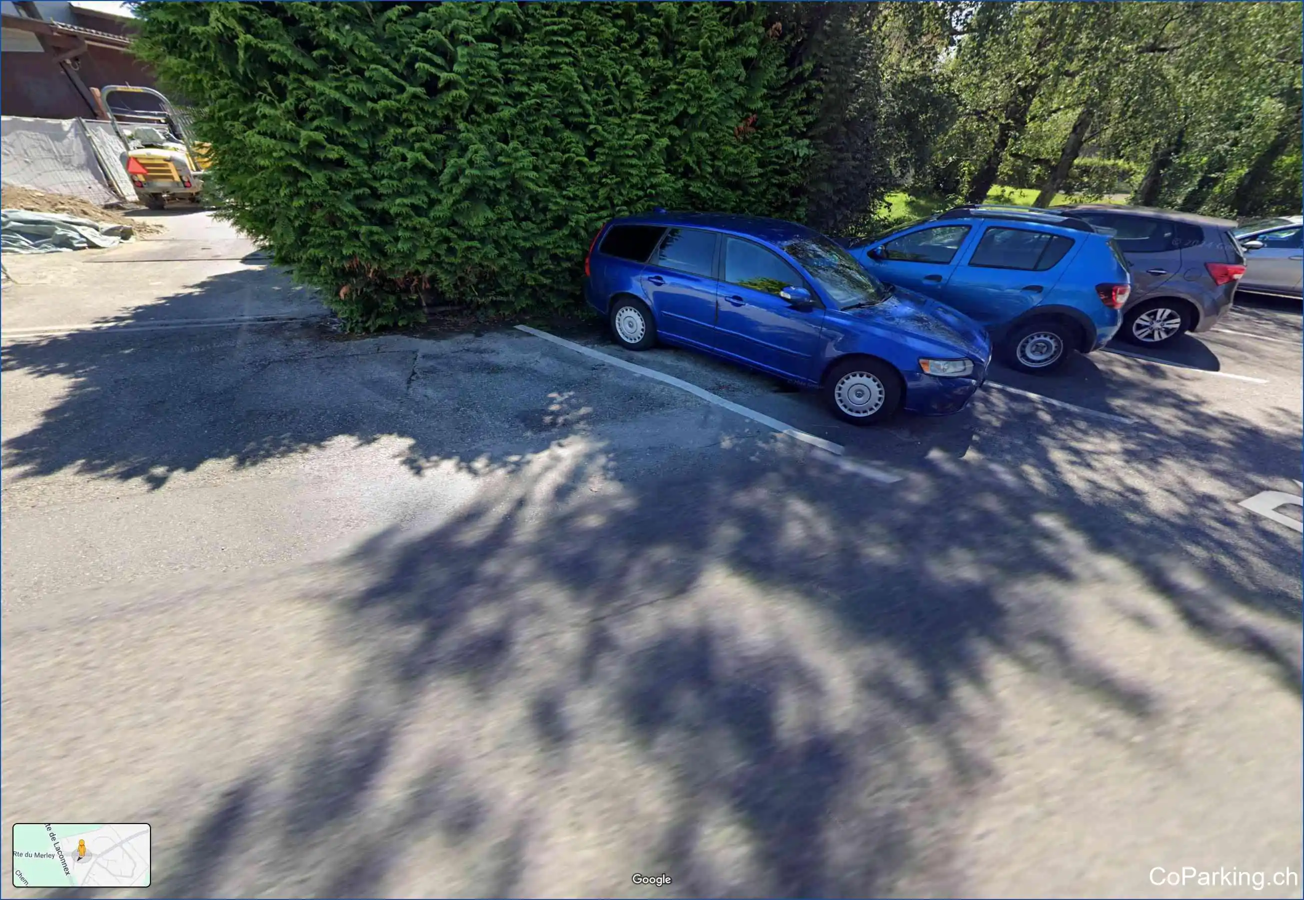 Parking Route du Merley, Route du Merley, Bernex, 1233