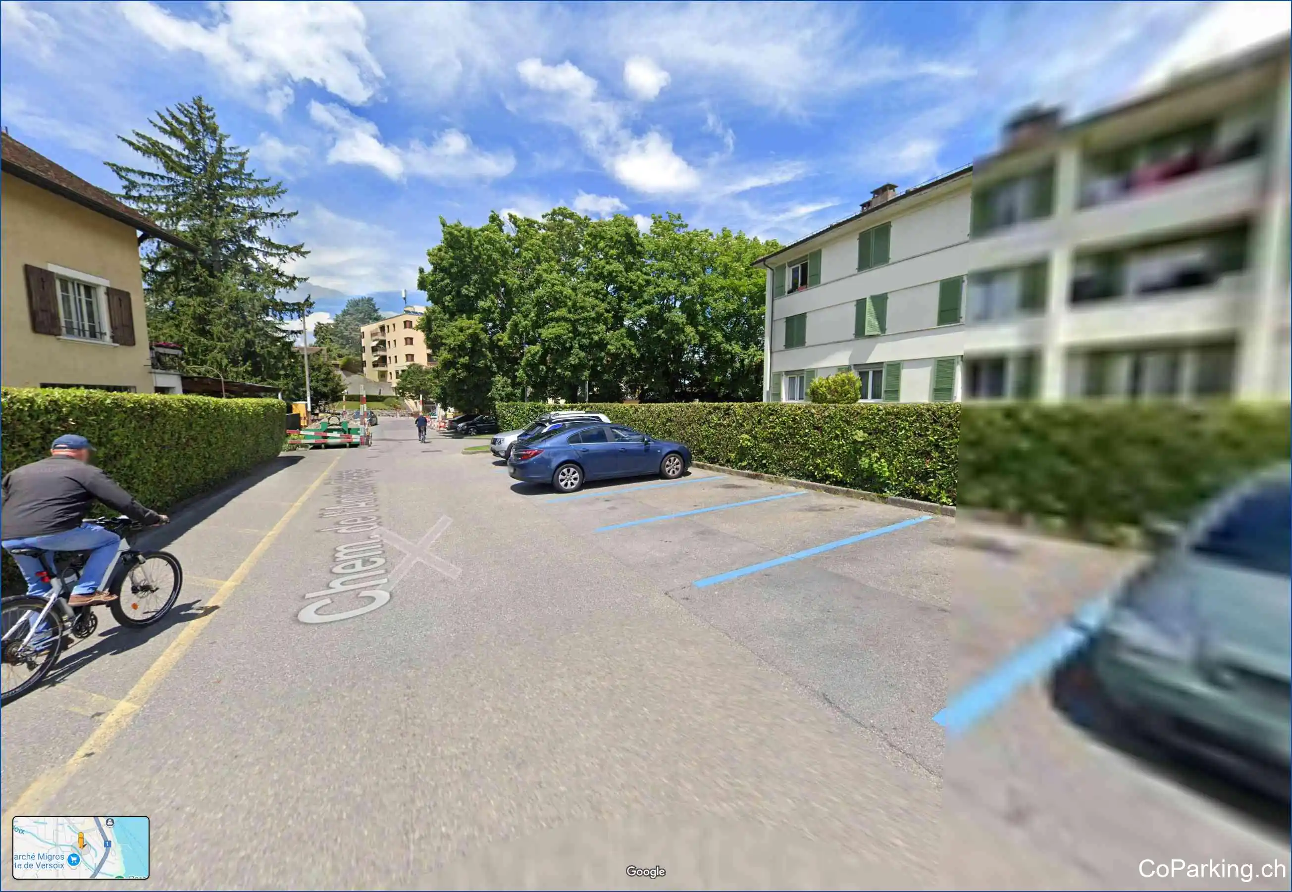 Parking Rue du Vieux-Moulin, Rue du Vieux-Moulin, Versoix, 1290