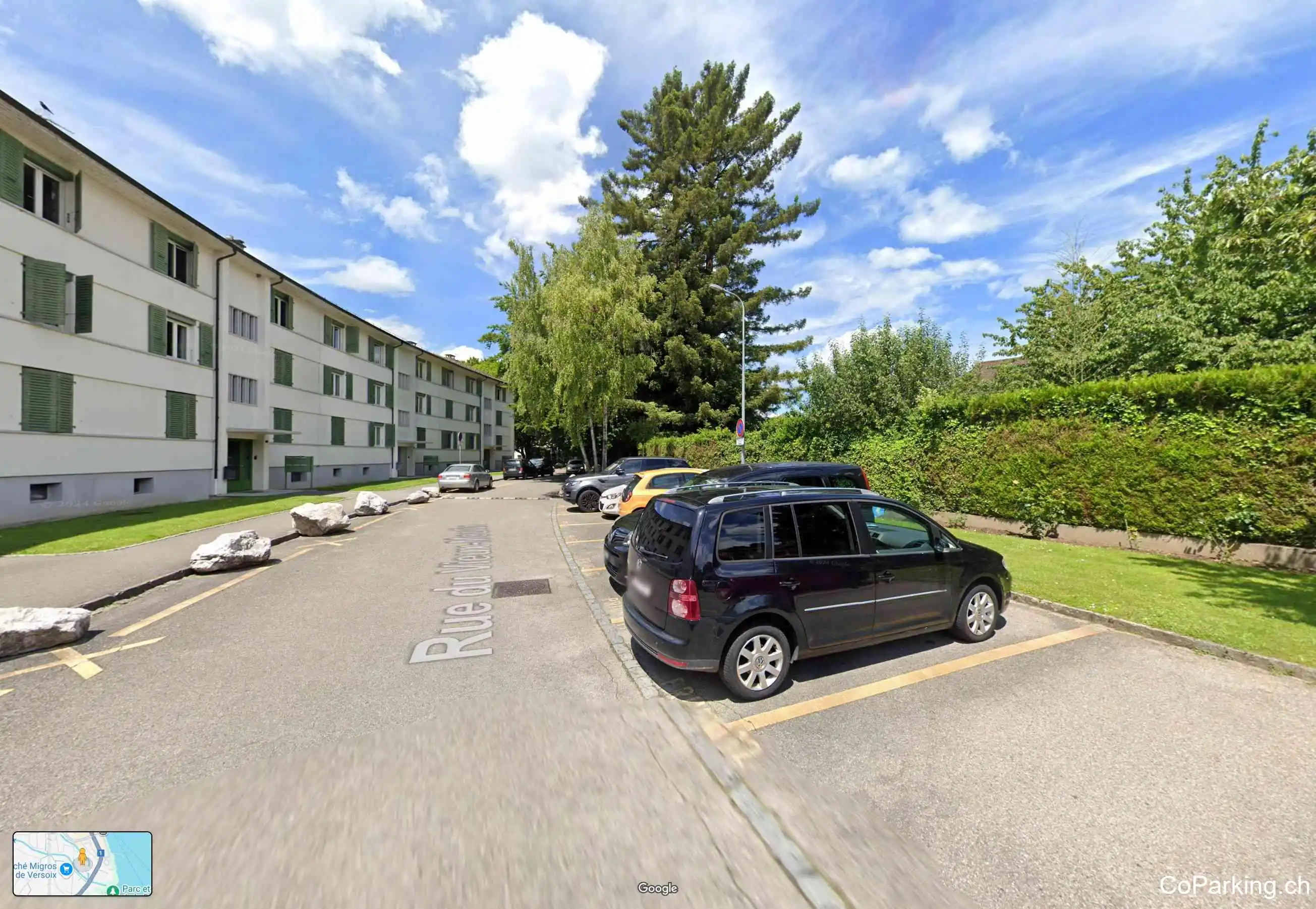 Parking Rue du Vieux-Moulin, Rue du Vieux-Moulin, Versoix, 1290