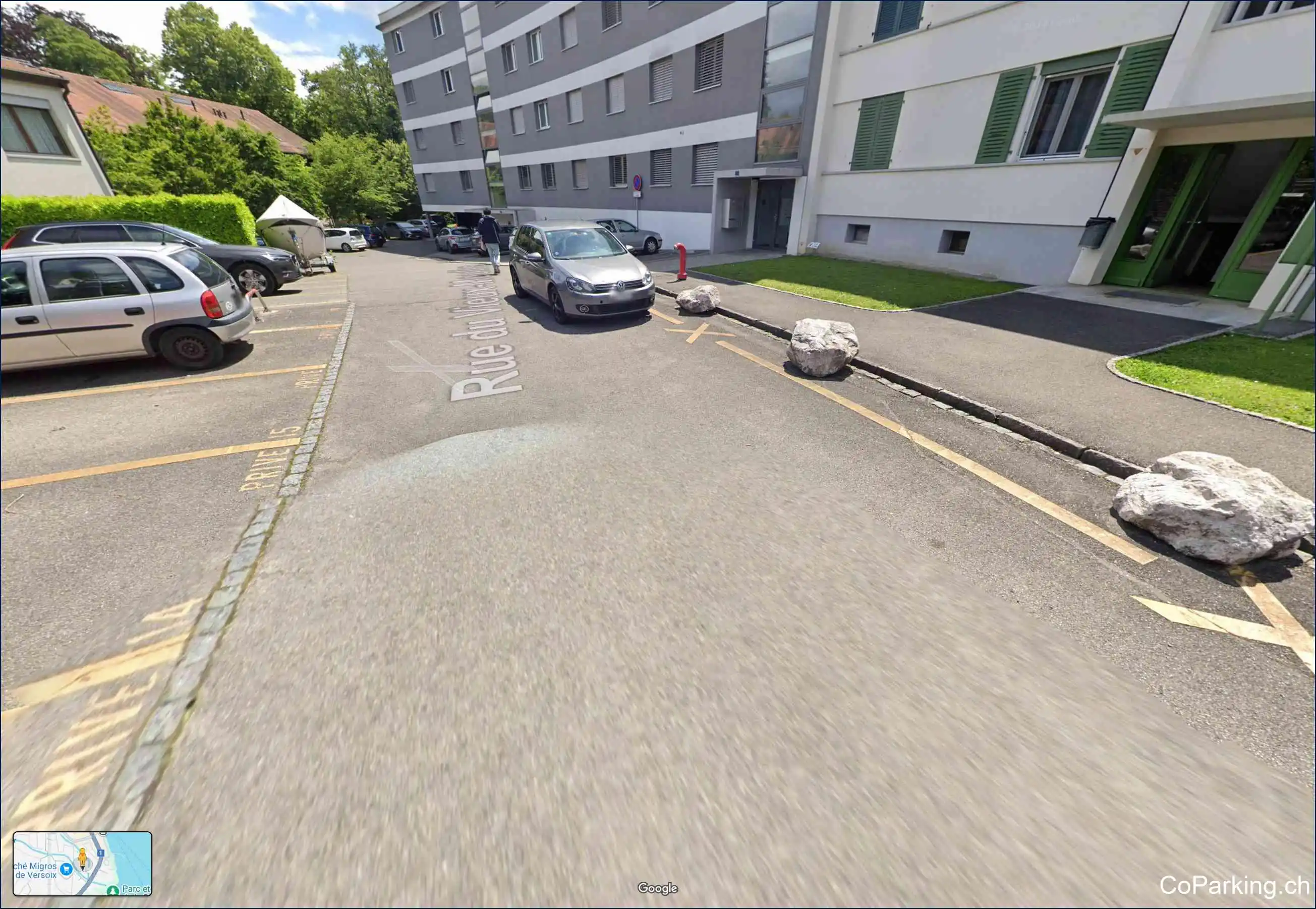 Parking Rue du Vieux-Moulin, Rue du Vieux-Moulin, Versoix, 1290