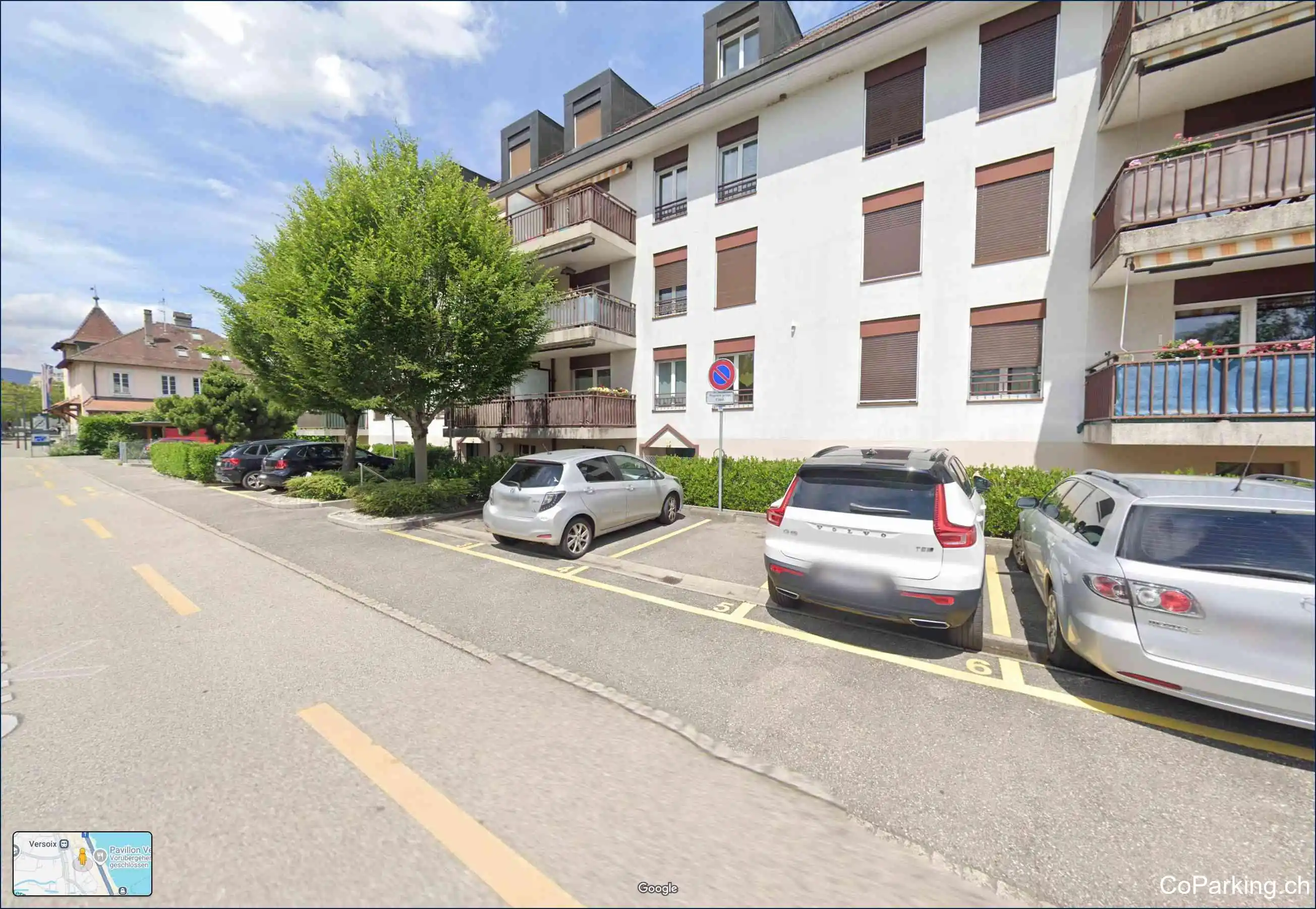 Parking Ch. César-Courvoisier, Chemin César-Courvoisier, Versoix, 1290