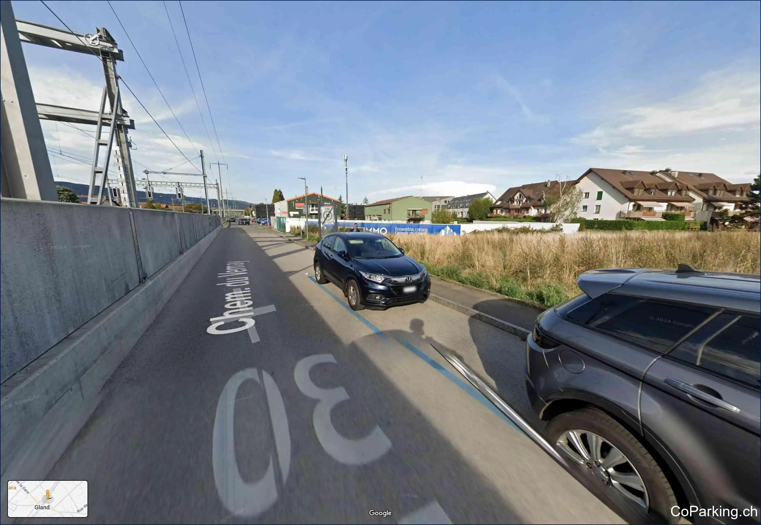 Parking Ch. du Vernay, Chemin du Vernay, Gland, 1196