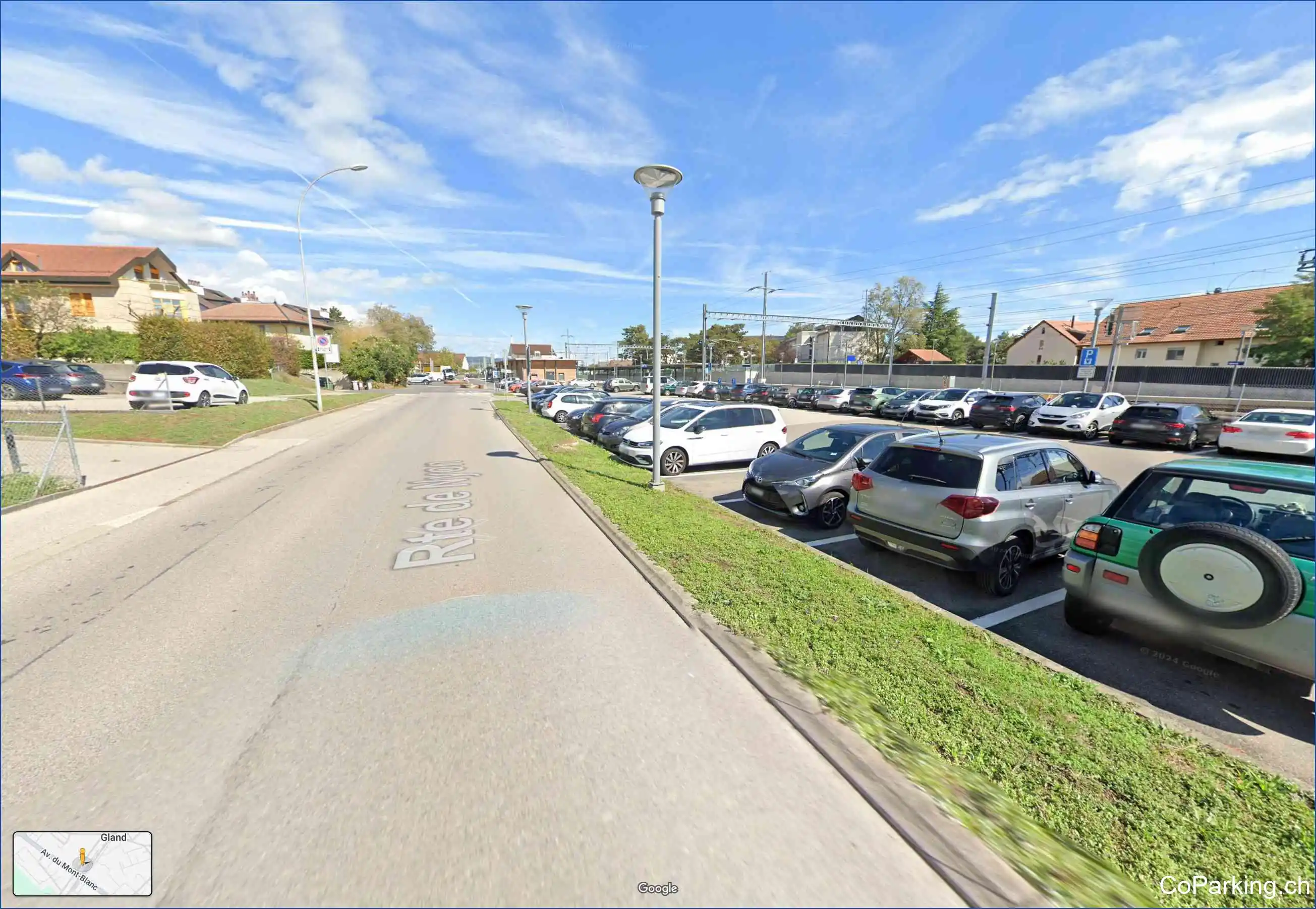 Parking P+R Gland CFF, Avenue du Mont-Blanc, Gland, 1196