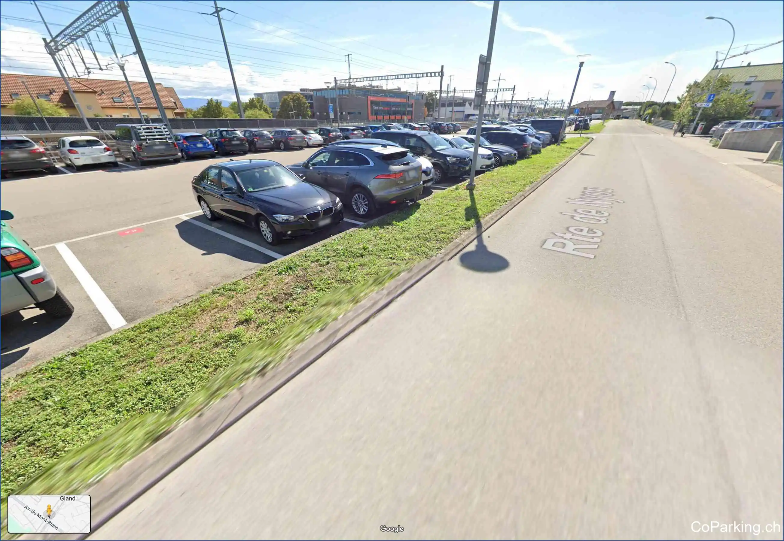 Parking P+R Gland CFF, Avenue du Mont-Blanc, Gland, 1196