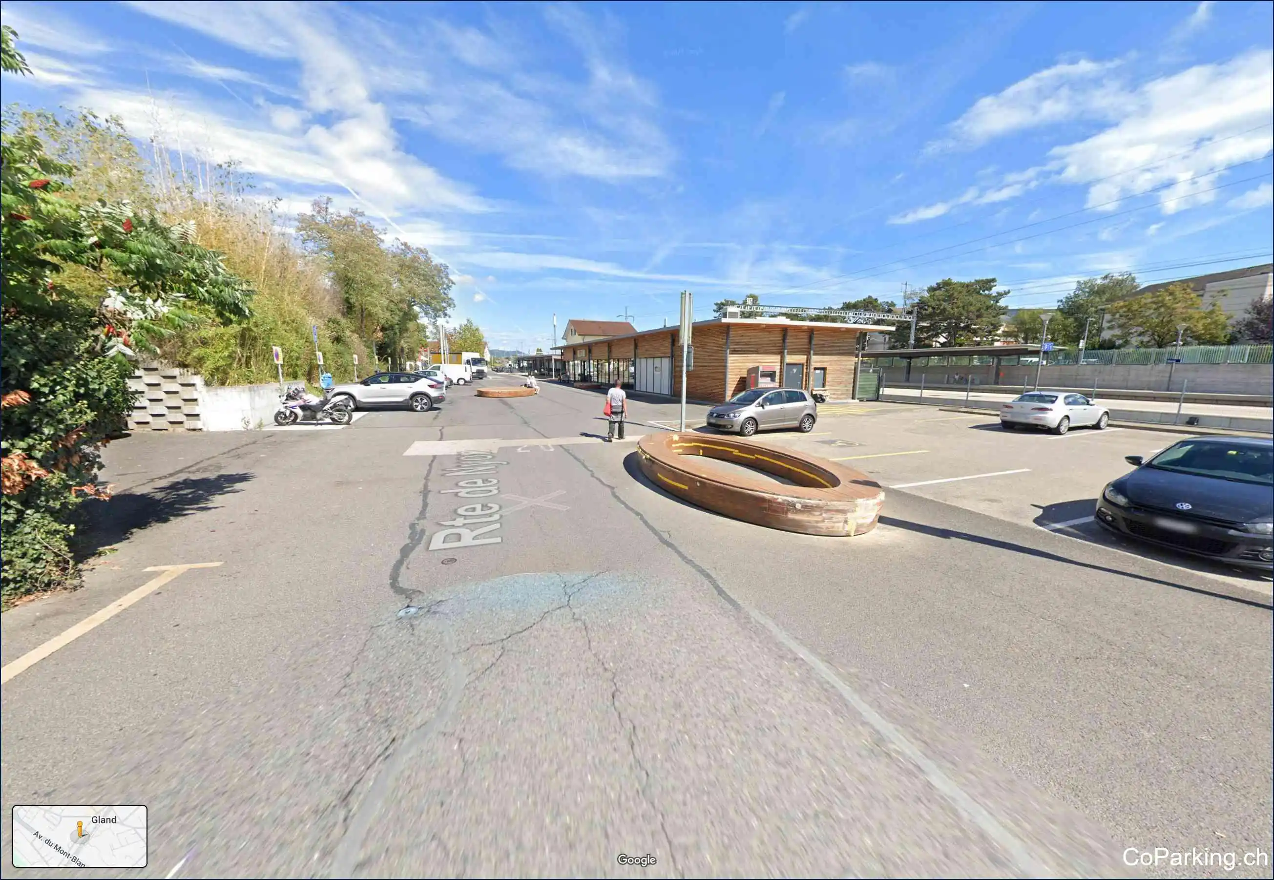 Parking P+R Gland CFF, Avenue du Mont-Blanc, Gland, 1196