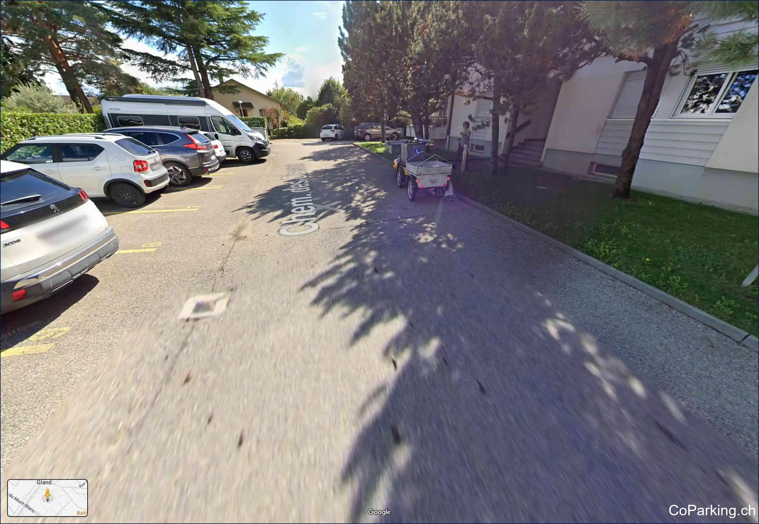 Parking Ch. des Oiseaux, Chemin des Oiseaux, Gland, 1196