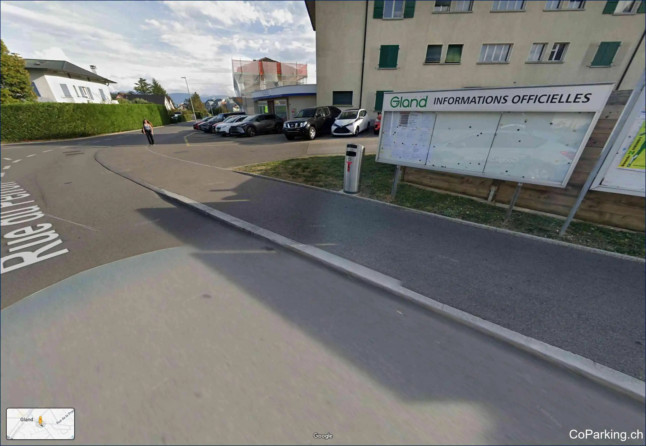 Parking Rue du Perron, Rue du Perron, Gland, 1196