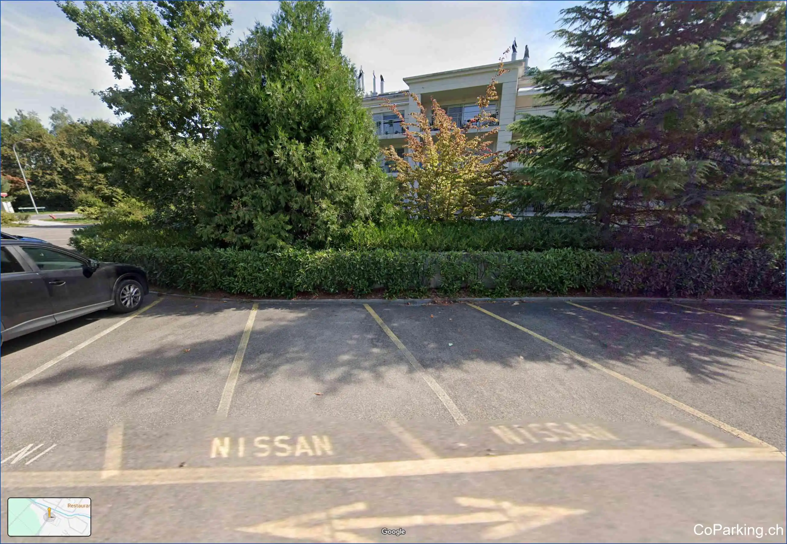Parking Ave. de Beaulieu, Avenue de Beaulieu, Rolle, 1180