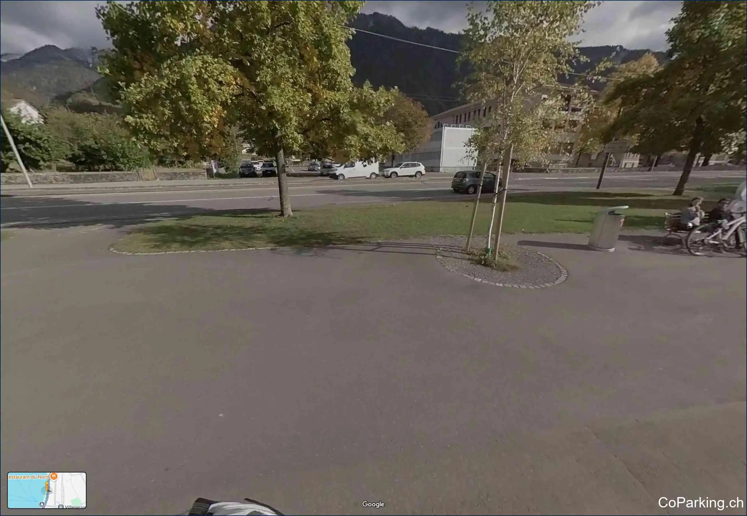 Parking Ave. Comtes de Savoie, Avenue Comtes de Savoie, Villeneuve (VD), 1844