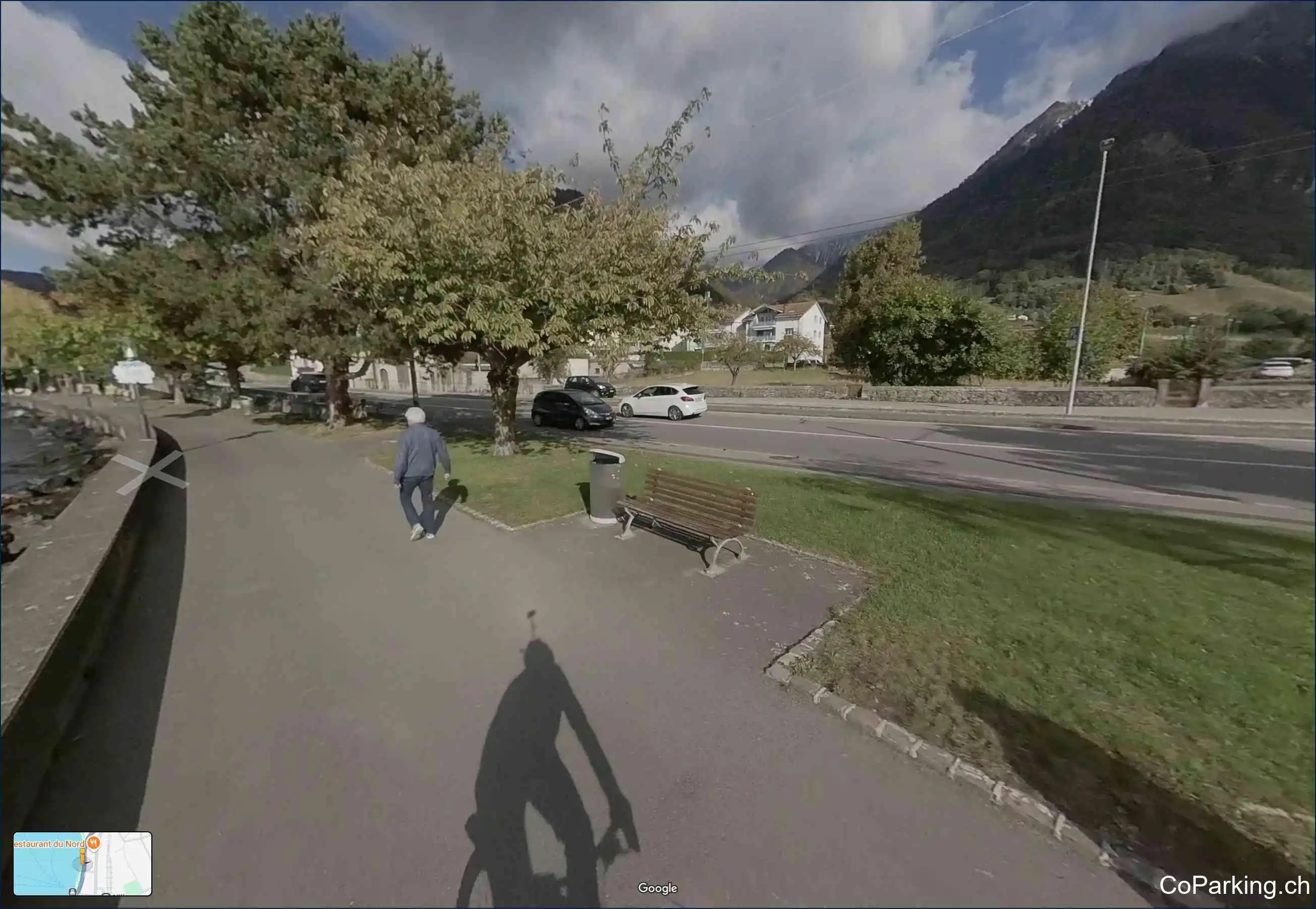 Parking Ave. Oskar Kokoschka, Avenue Oskar Kokoschka, Villeneuve (VD), 1844