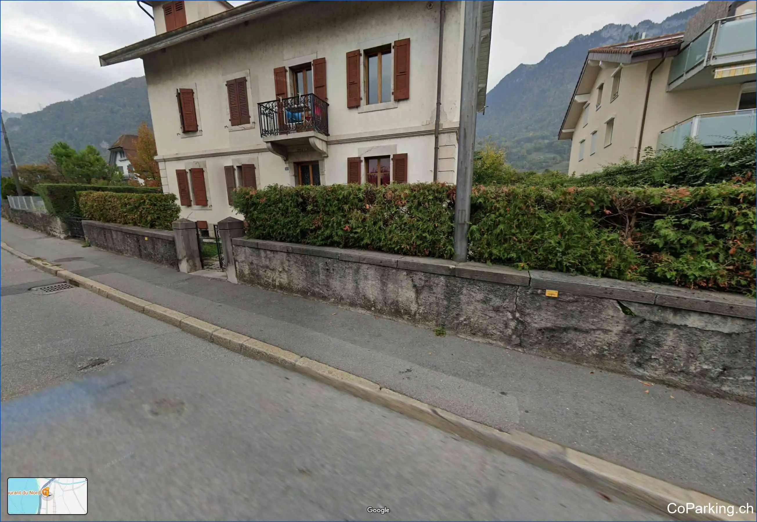 Parking Ave. Comtes de Savoie, Avenue Comtes de Savoie, Villeneuve (VD), 1844